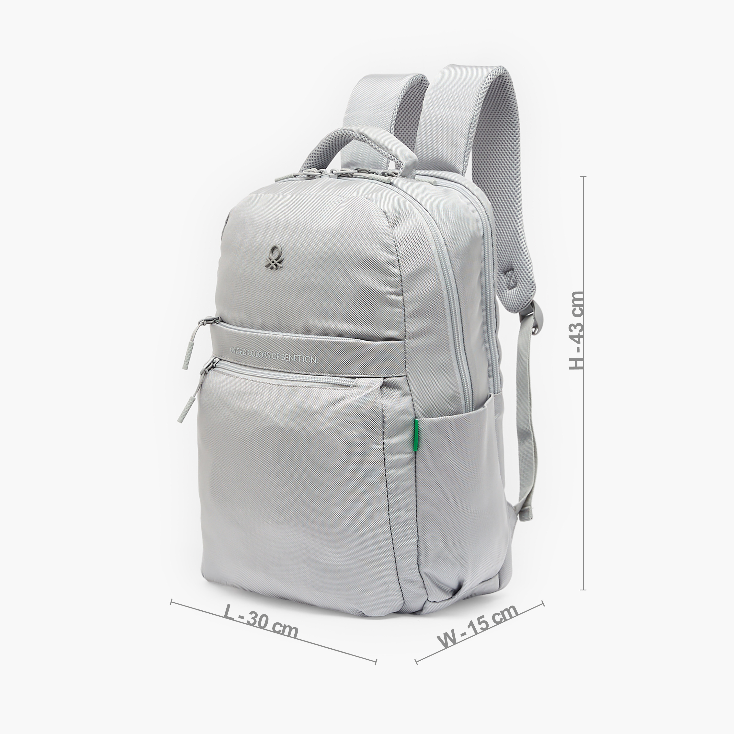 United Colors of Benetton Solid Backpack for Boys 8-13 Years with Padded Straps - 16.9 inch-school-bagsandbackpacks-backpacks-image-8