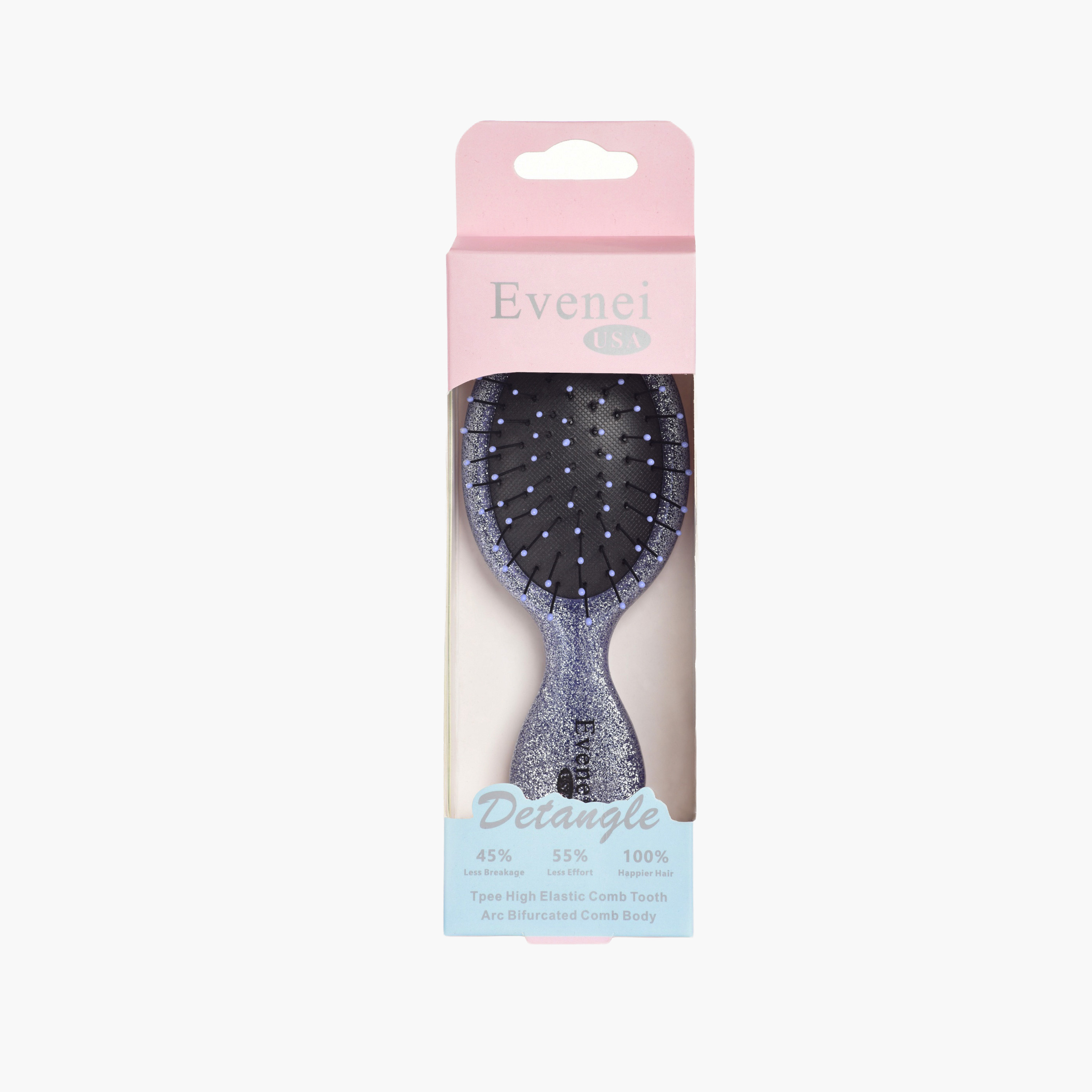 Evenei  Glitter Detangling Hair Brush-beautyandpersonalcare-hair-stylingtools-hairbrushesandcombs-image-11