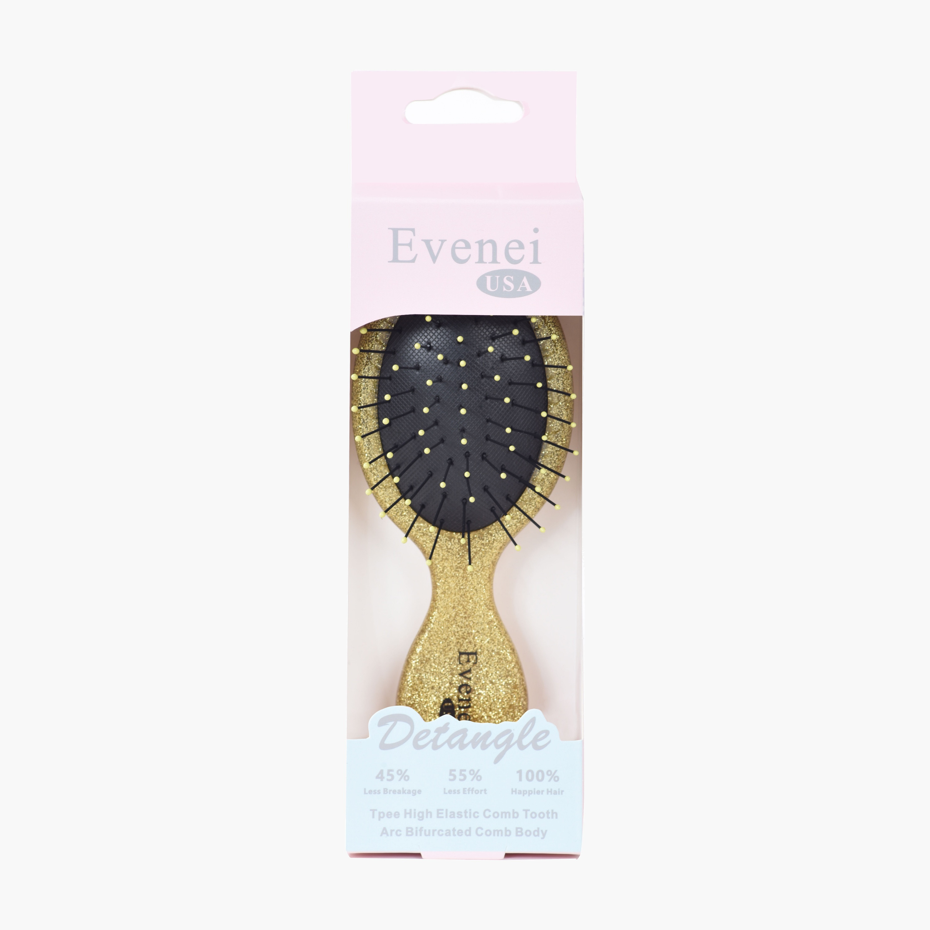 Evenei  Glitter Detangling Hair Brush-beautyandpersonalcare-hair-stylingtools-hairbrushesandcombs-image-4