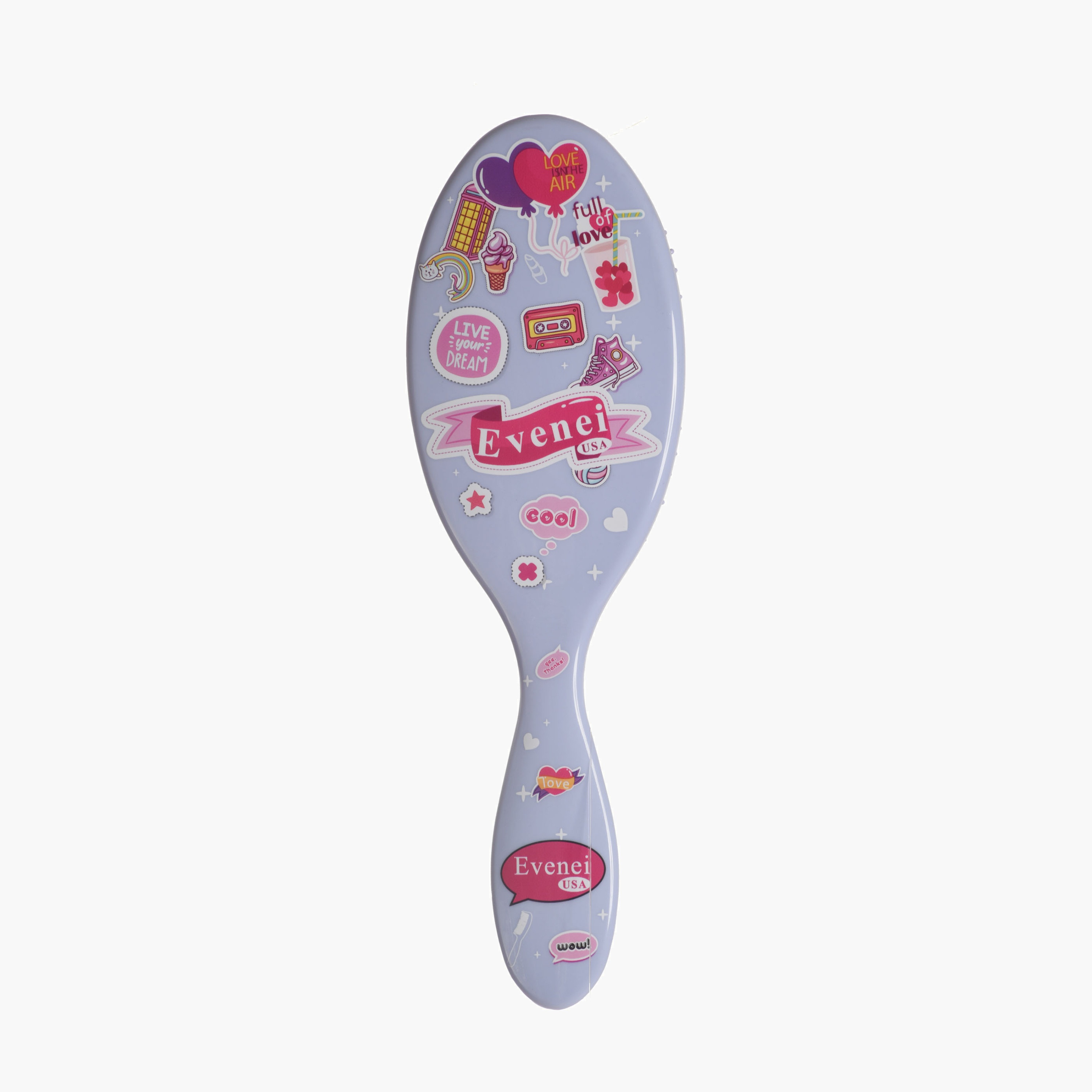 Evenei  Printed Detangling Hair Brush-beautyandpersonalcare-hair-stylingtools-hairbrushesandcombs-image-9