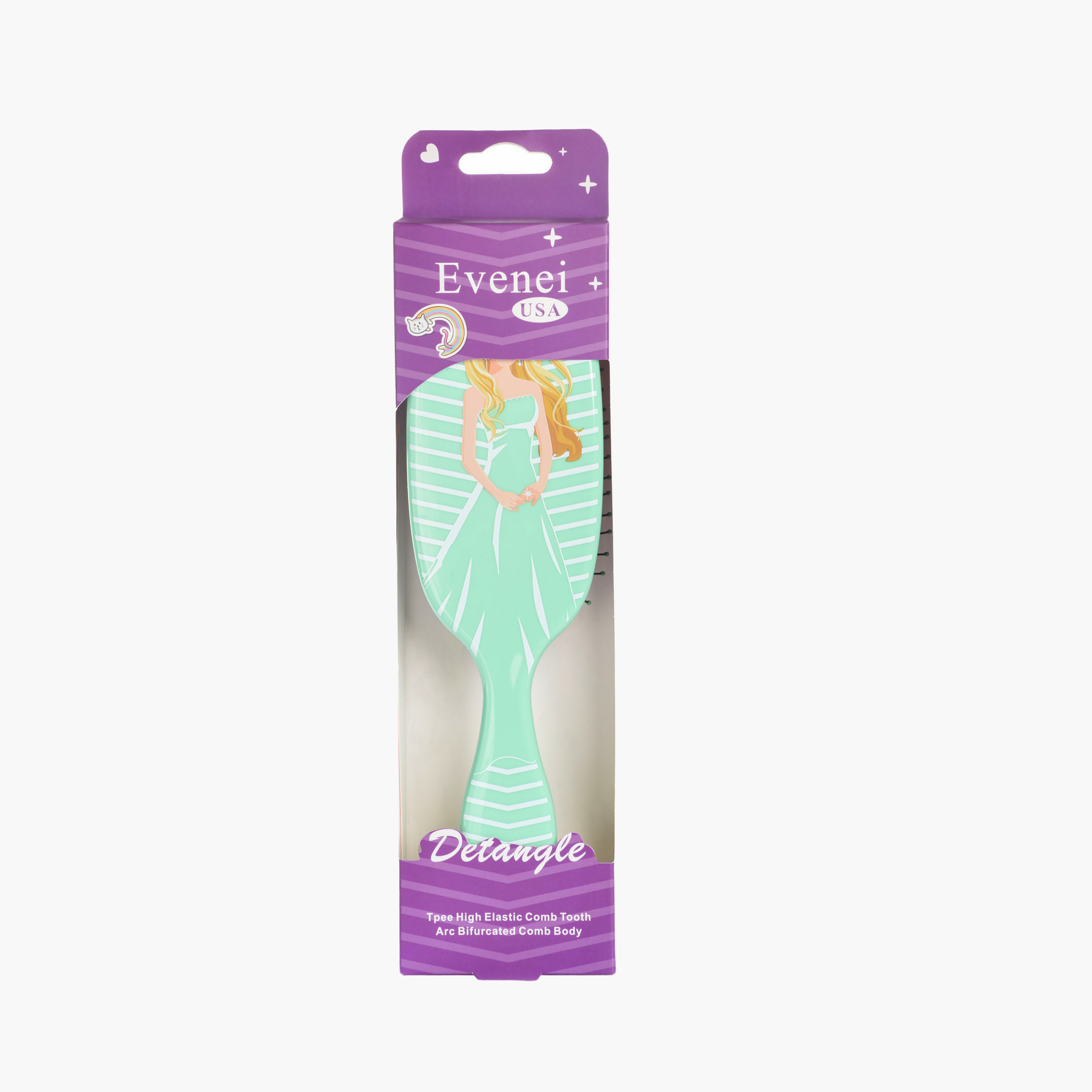 فرشاة شعر ايفيني لفك التشابك-beautyandpersonalcare-hair-stylingtools-hairbrushesandcombs-image-1