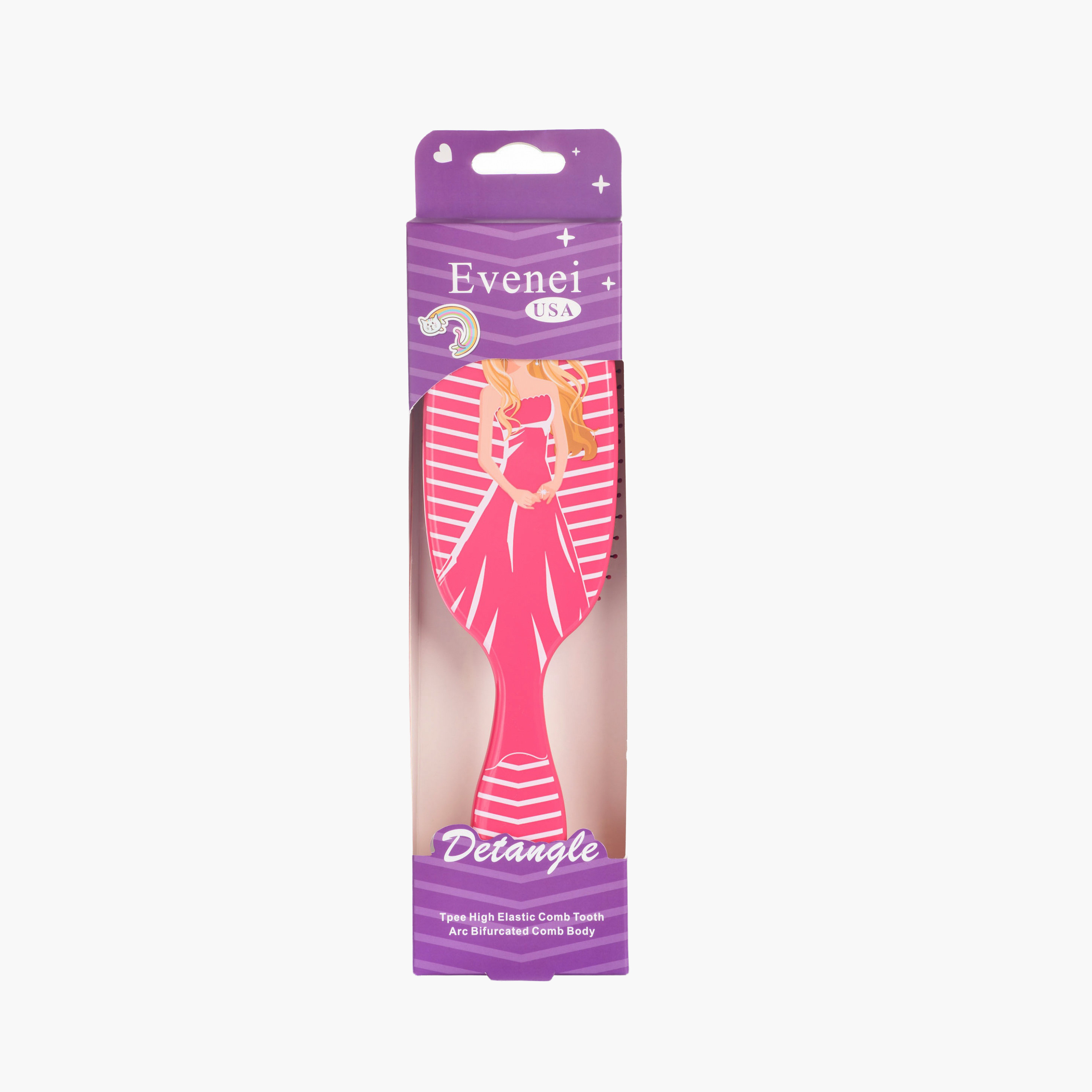 فرشاة شعر ايفيني لفك التشابك-beautyandpersonalcare-hair-stylingtools-hairbrushesandcombs-image-2