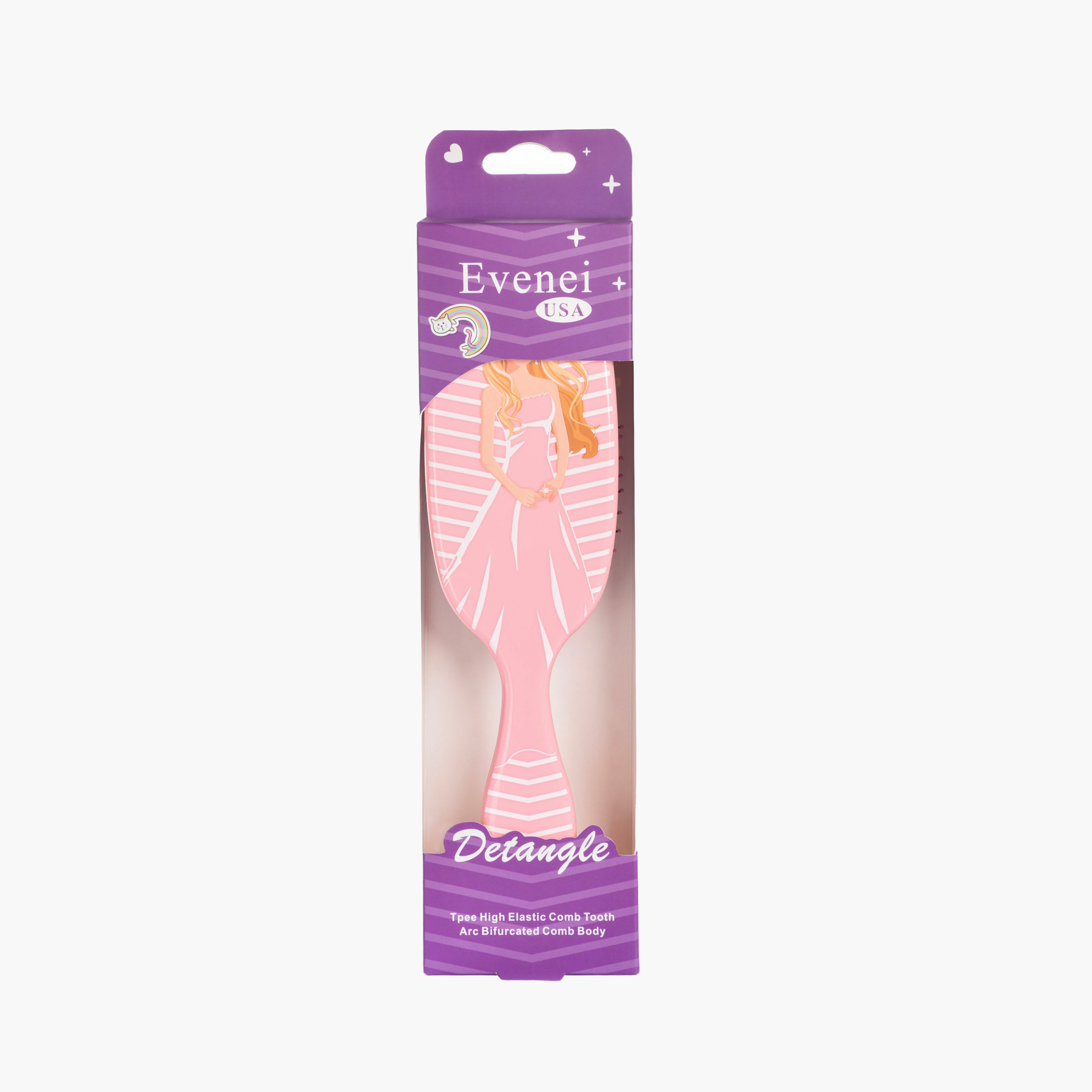 فرشاة شعر ايفيني لفك التشابك-beautyandpersonalcare-hair-stylingtools-hairbrushesandcombs-image-3
