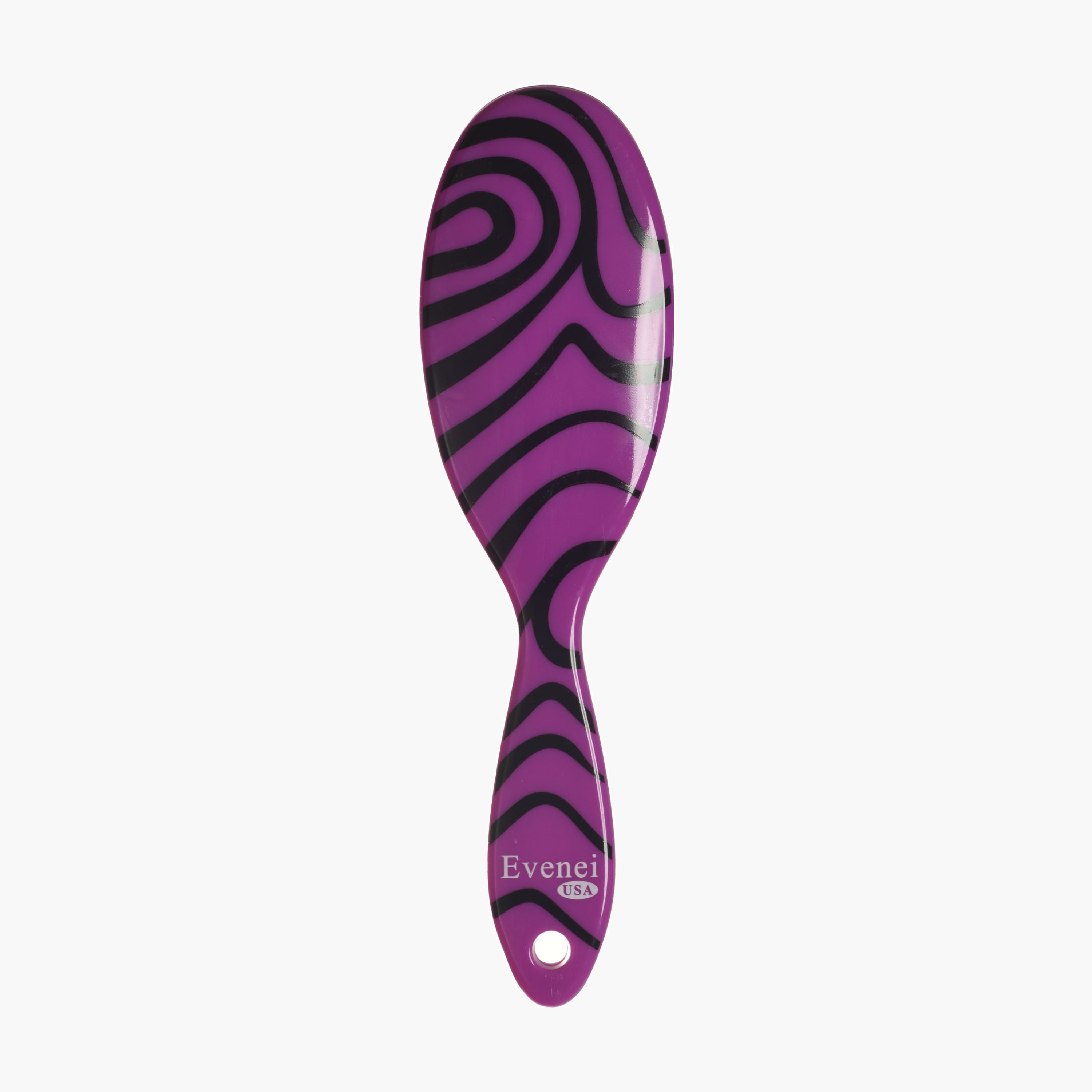Evenei  Patterned Detangling Hair Brush-beautyandpersonalcare-hair-stylingtools-hairbrushesandcombs-image-1