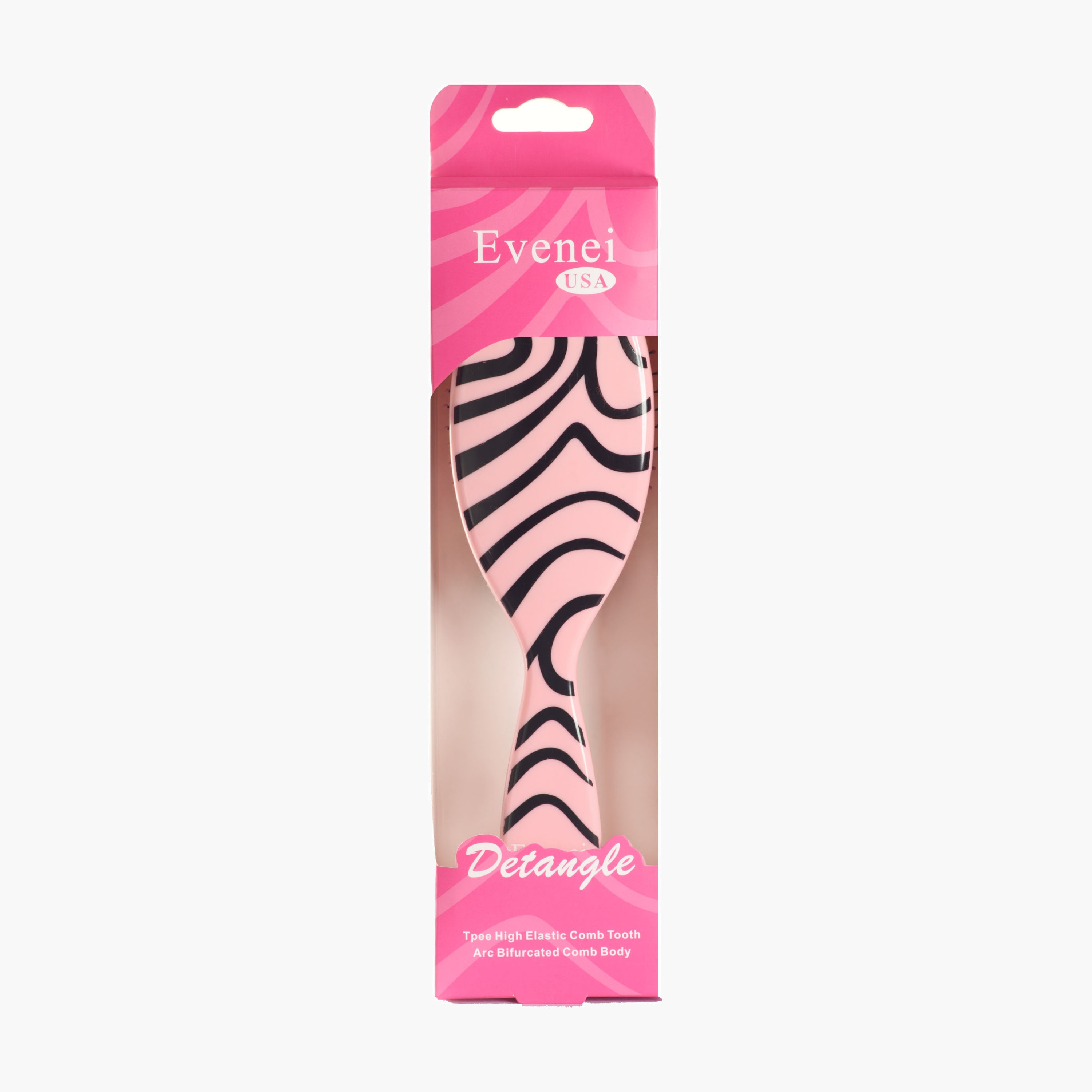 Evenei  Patterned Detangling Hair Brush-beautyandpersonalcare-hair-stylingtools-hairbrushesandcombs-image-14