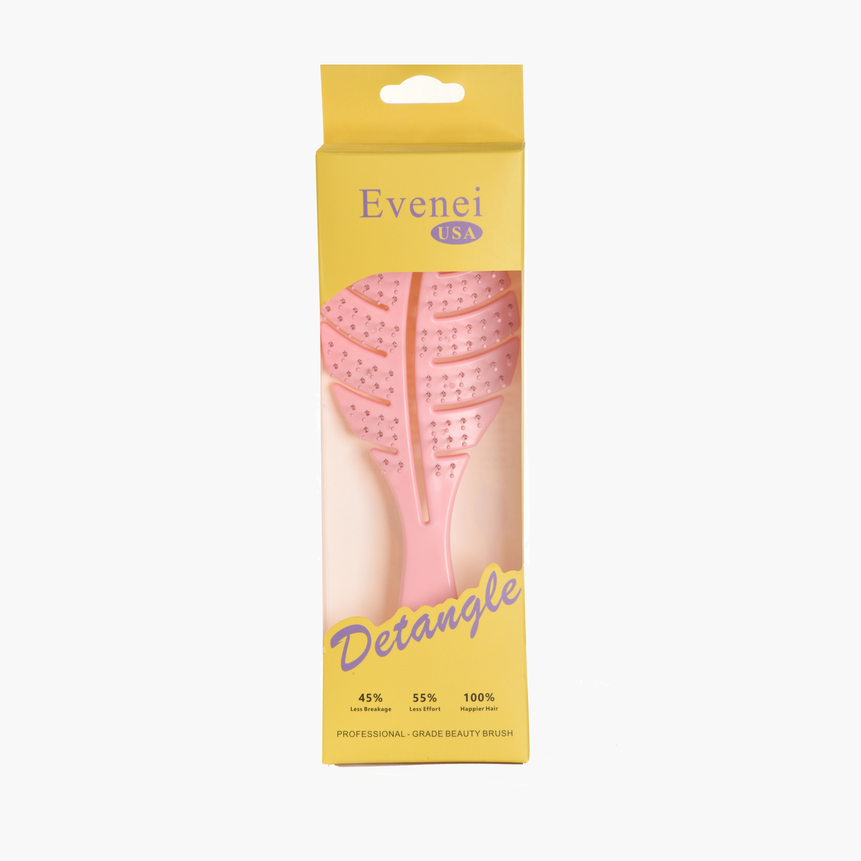 Evenei  Evenei Leaf Detangling Hair Brush-beautyandpersonalcare-hair-stylingtools-hairbrushesandcombs-image-5