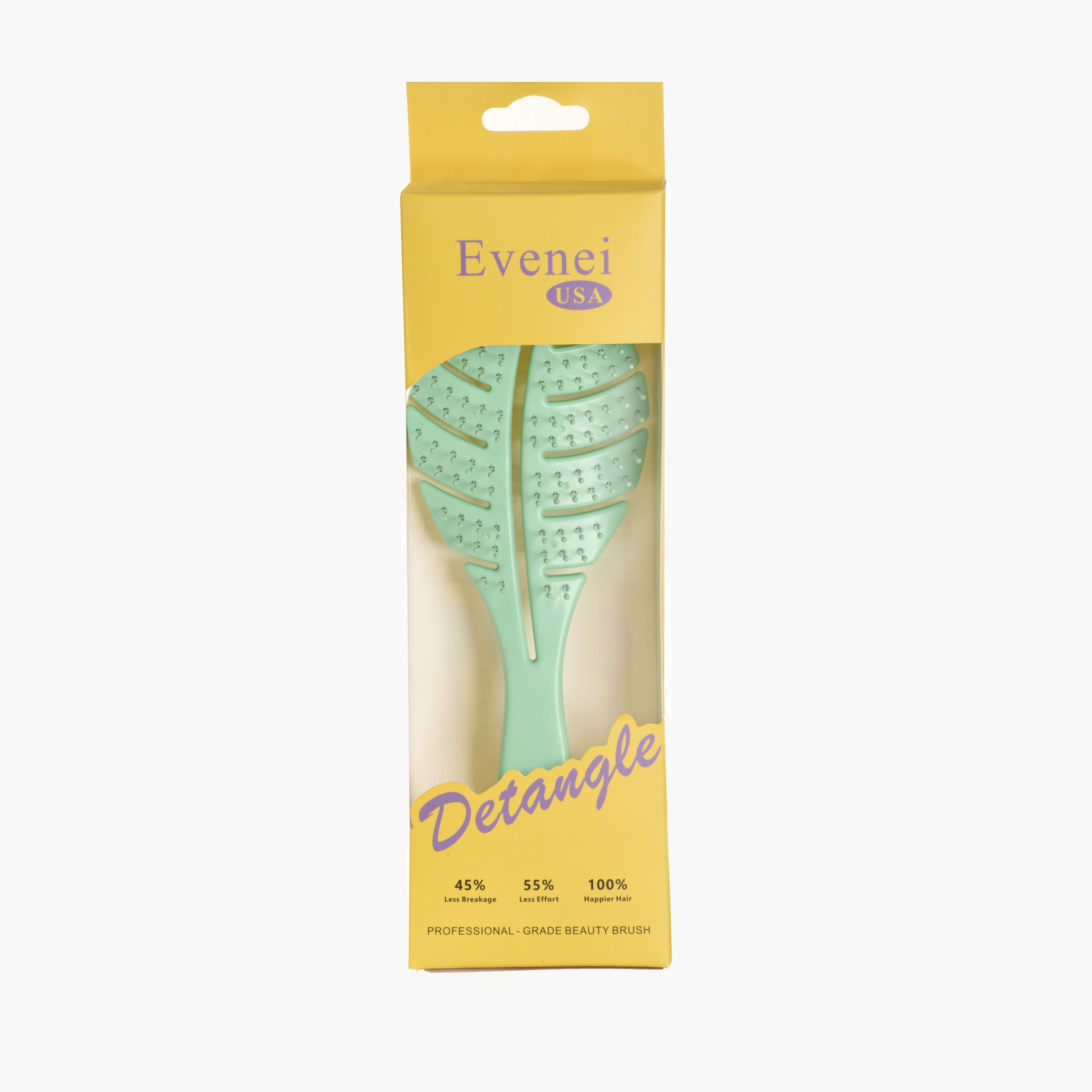 Evenei  Evenei Leaf Detangling Hair Brush-beautyandpersonalcare-hair-stylingtools-hairbrushesandcombs-image-8