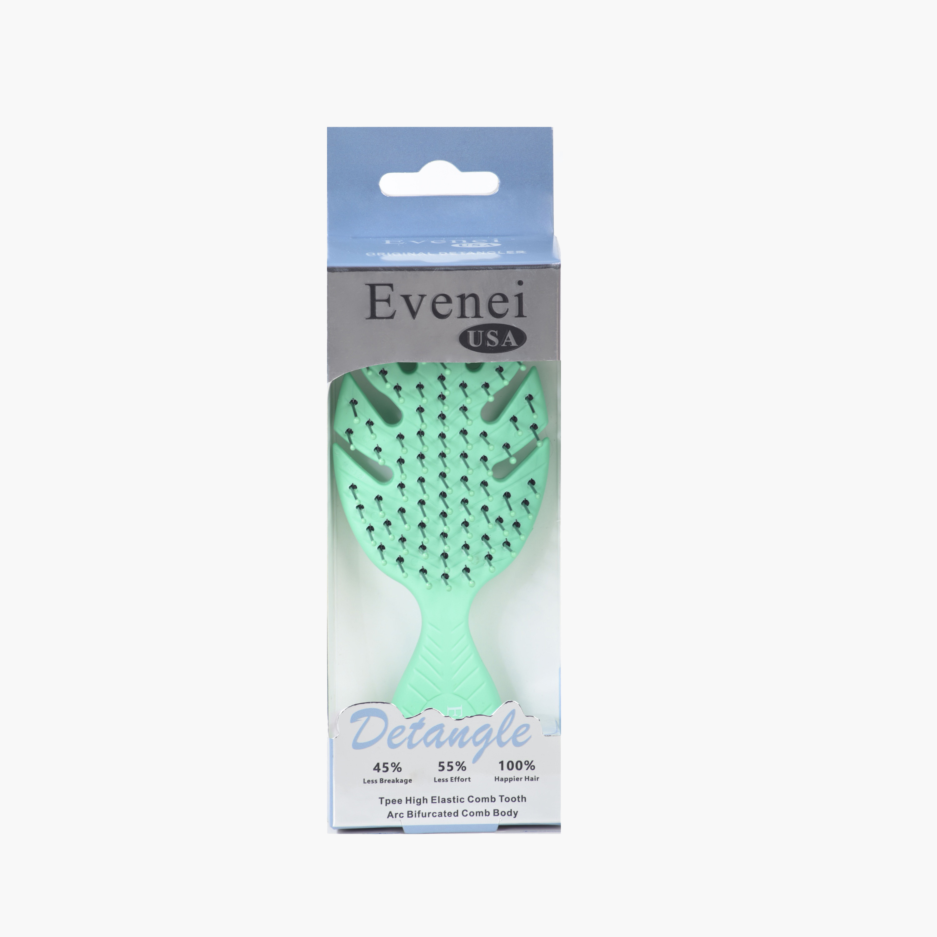 Evenei  Leaf Design Detangling Hair Brush-beautyandpersonalcare-hair-stylingtools-hairbrushesandcombs-image-5