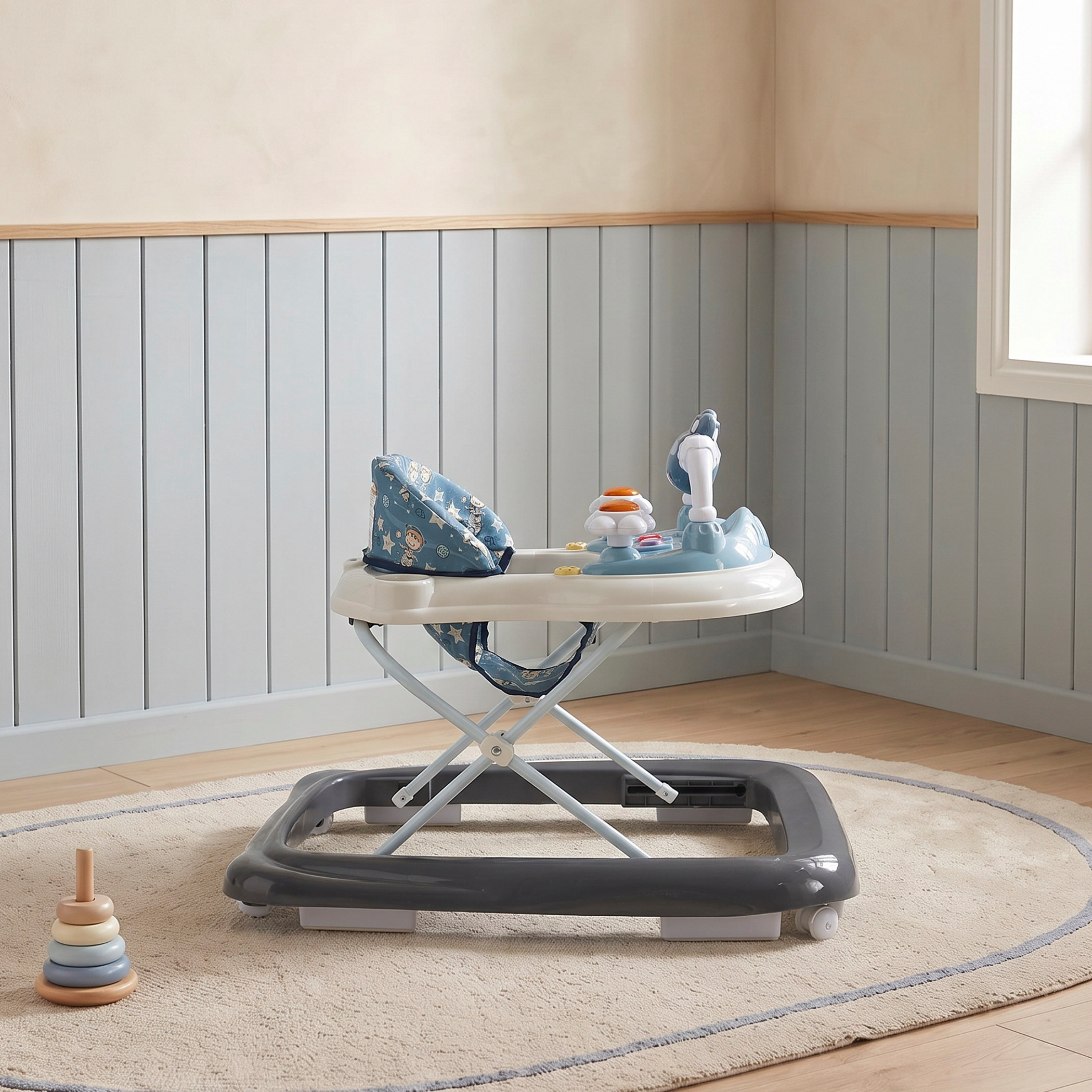 Juniors Harper Baby Walker with Height Adjustment-baby-infantactivity-walkers-image-3
