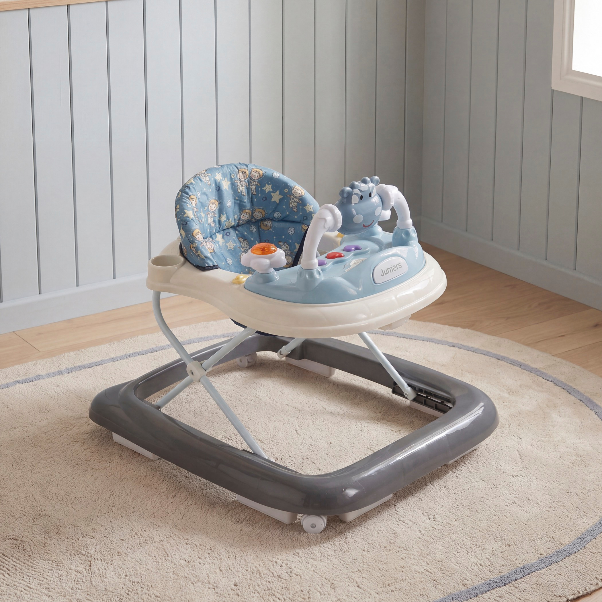 Juniors Harper Baby Walker with Height Adjustment-baby-infantactivity-walkers-image-4