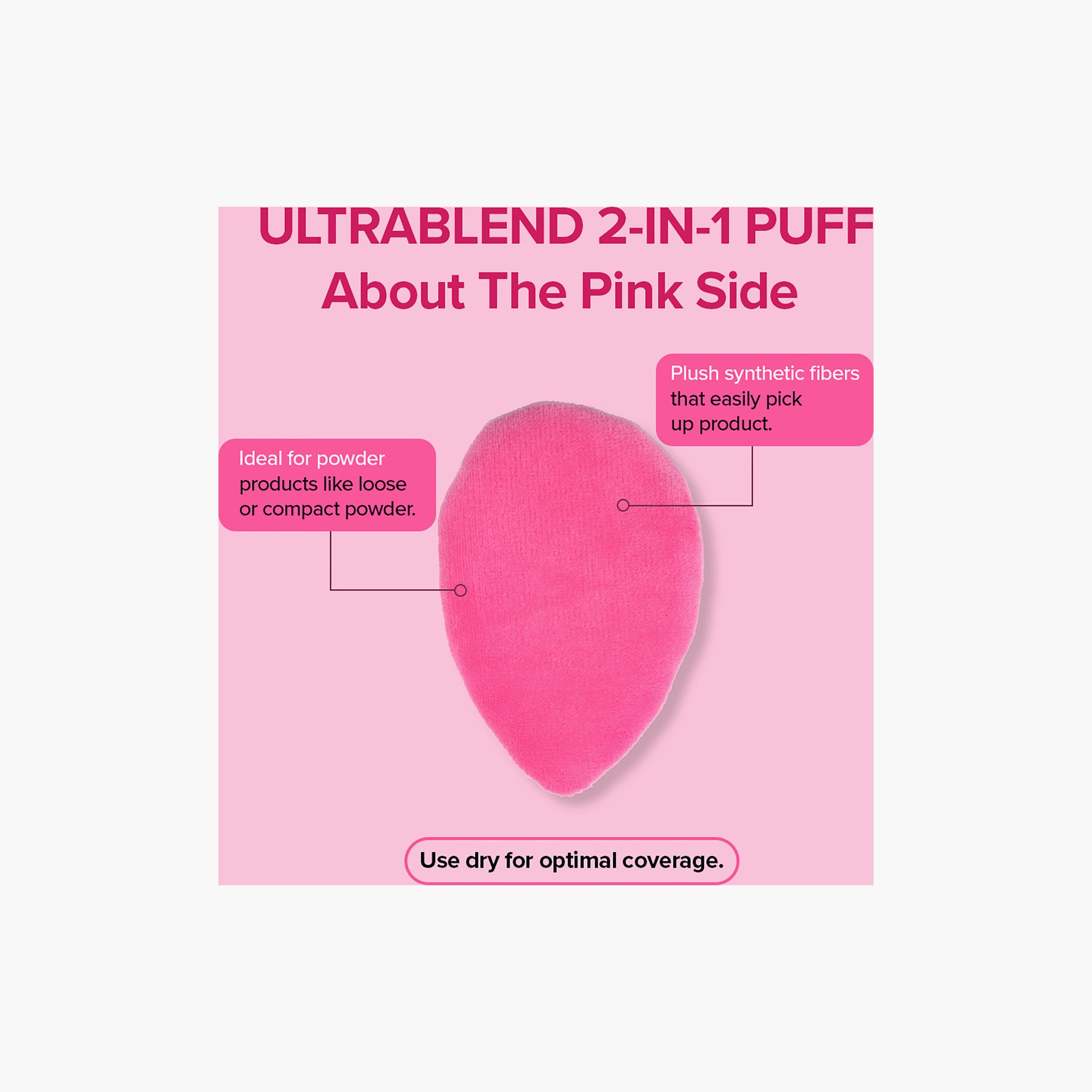 Daily Life Forever 52 Ultrablend 2 In 1 Puff & Sponge - 5gms-beautyandpersonalcare-makeup-brushesandaccessories-sponges-image-5