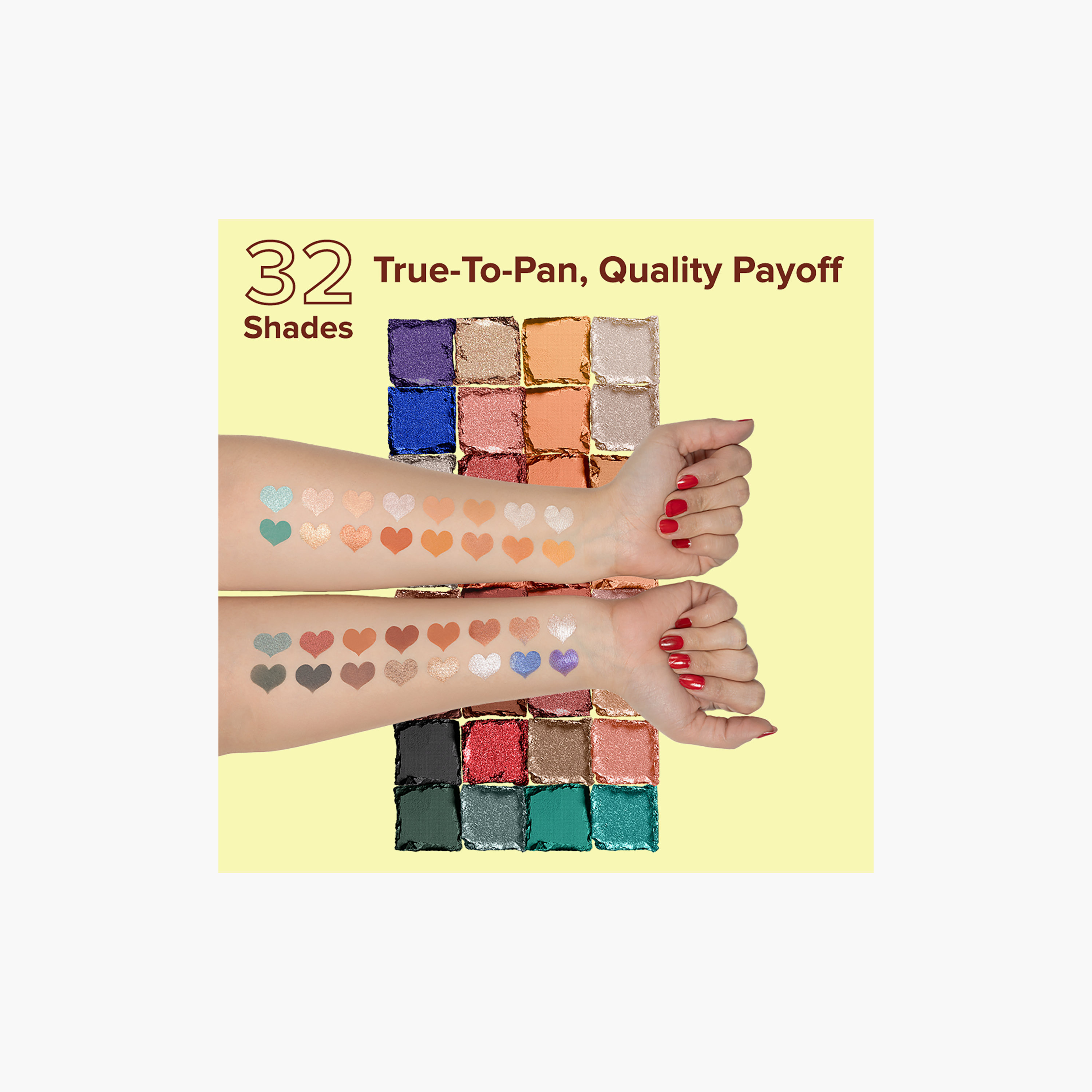 Daily Life Forever 52 Naturals 32 Color Eyeshadow Palette - 64gms-beautyandpersonalcare-makeup-eyes-eyeshadows-image-5