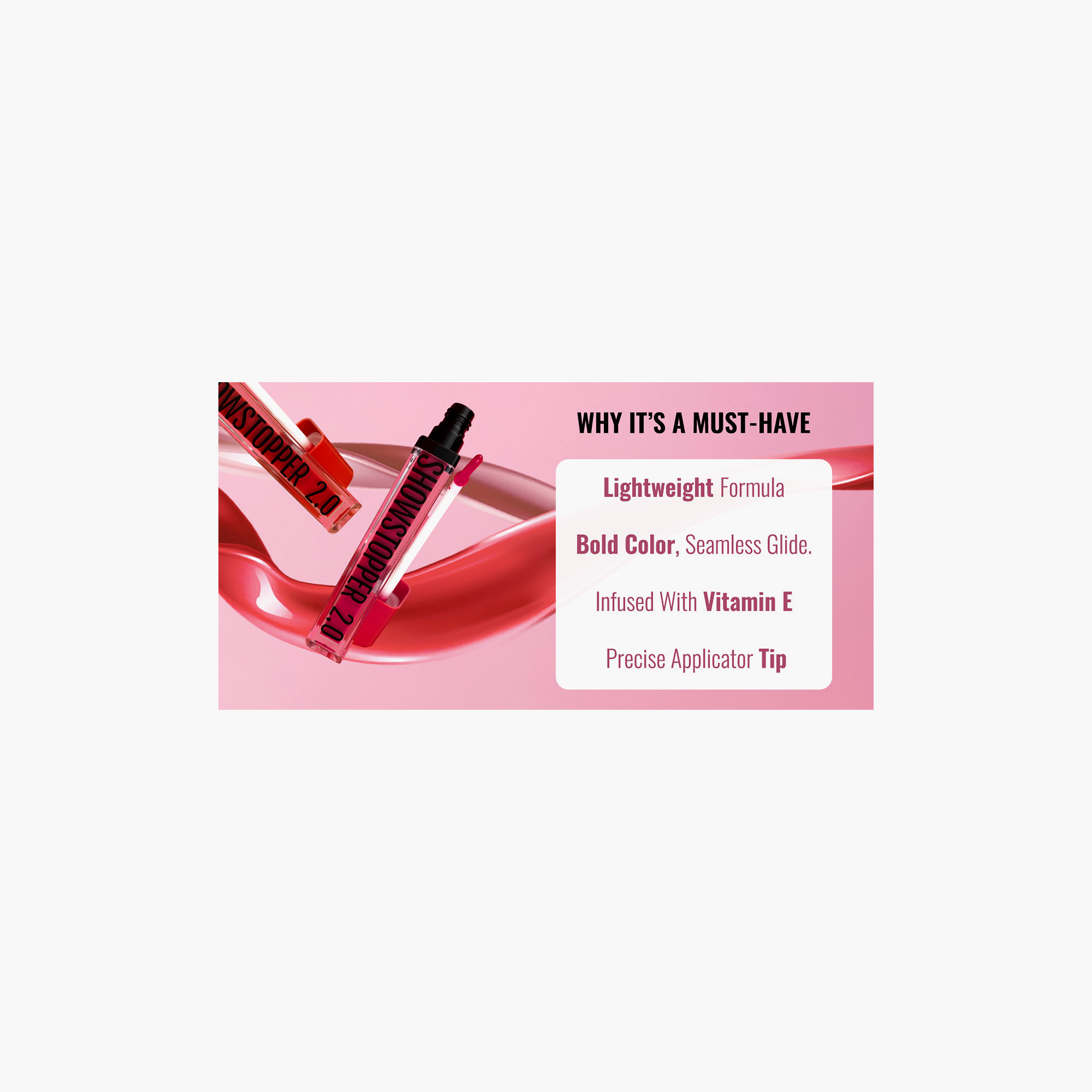 Daily Life Forever 52 Showstopper 2.0 Matte Liquid Lipstick - 7.8gms-beautyandpersonalcare-makeup-lips-liquidlipsticks-image-2