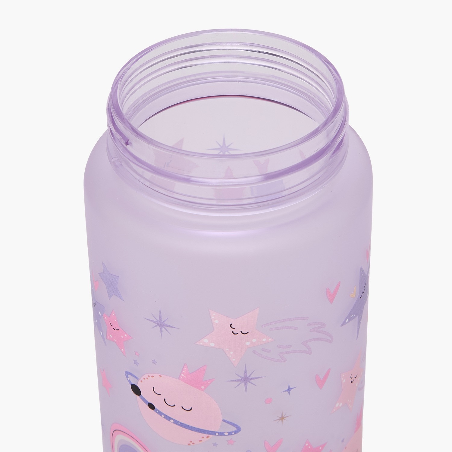 قارورة ماء بطبعة فضاء مع فوهة قلّابة ومقبض حزام - 750 مل-school-waterbottles-image-5