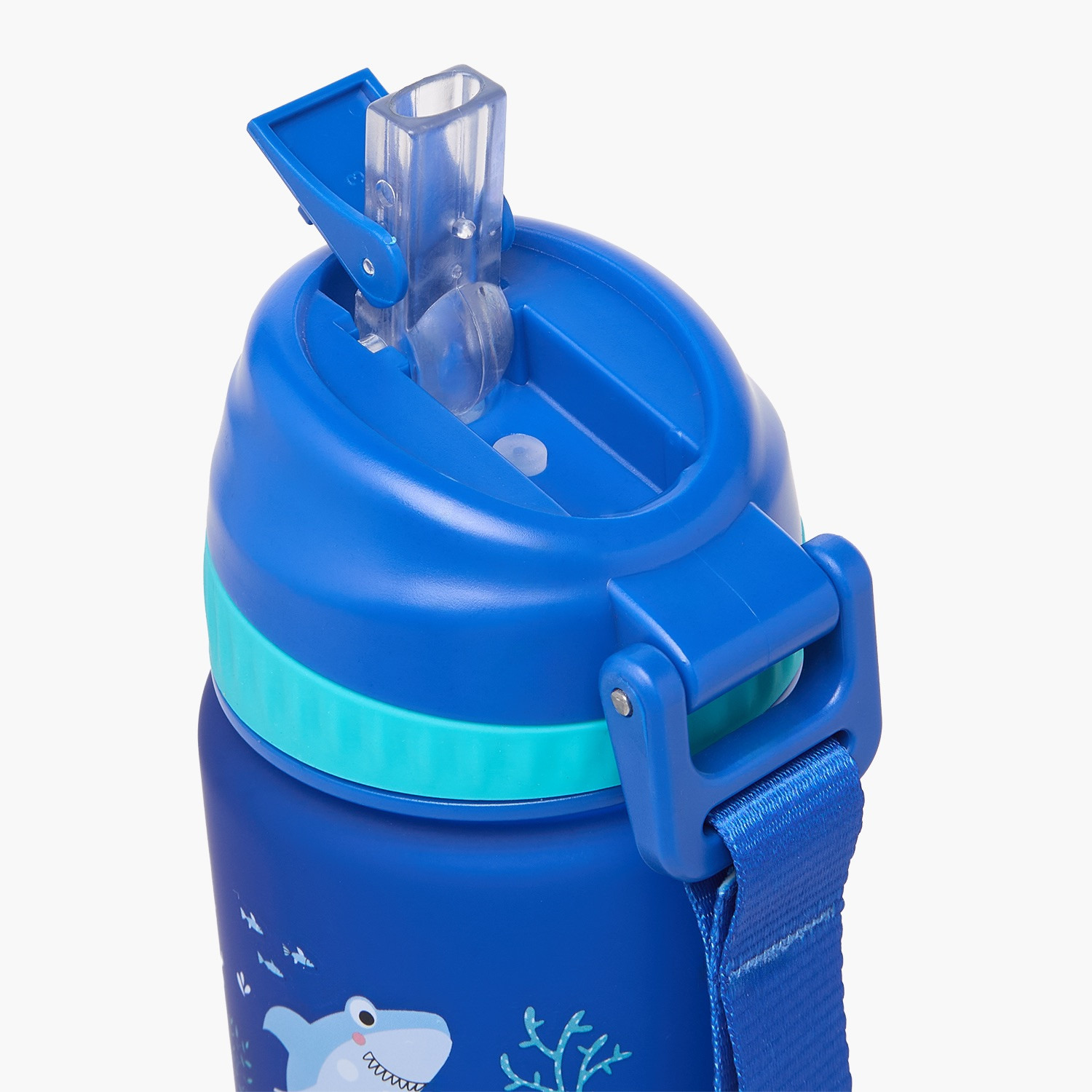 قارورة مياه بفوهة قلابة ومقبض حزام وطبعات - 750 مل-school-waterbottles-image-4