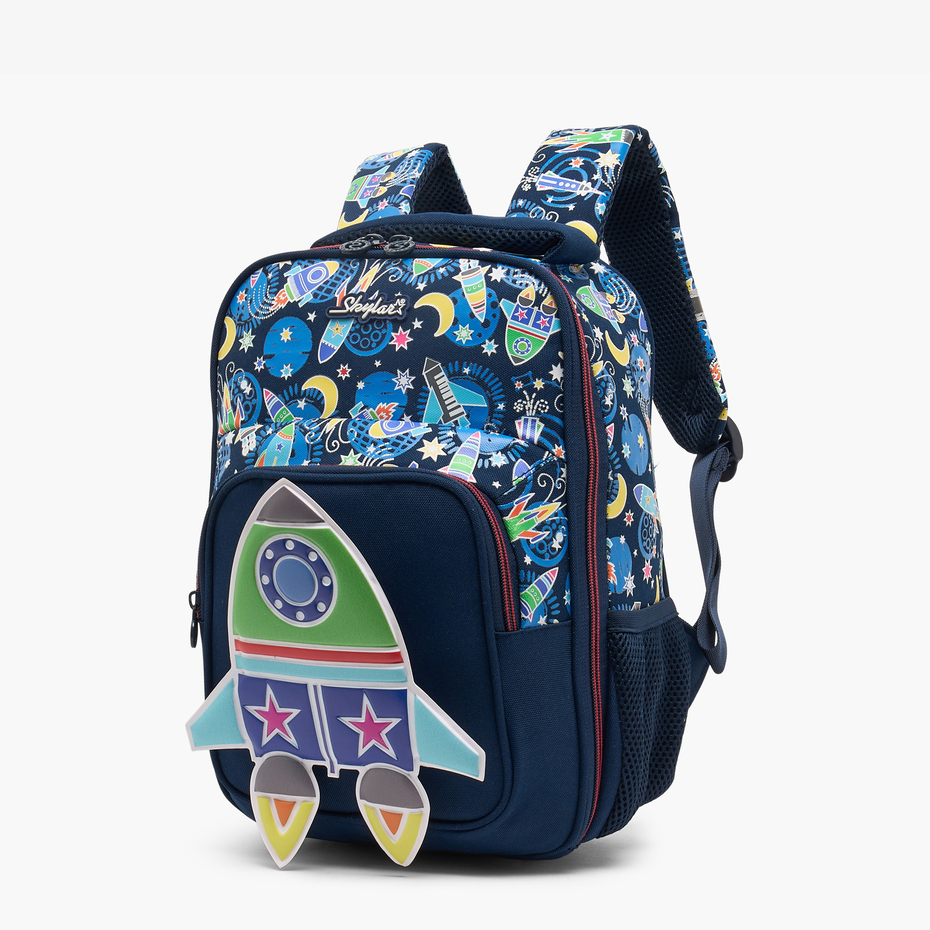 شنطة ظهر بجيب لابتوب وطبعات للأولاد بعمر 2-5 سنوات من سكايلار - 14 بوصة-school-bagsandbackpacks-backpacks-image-6