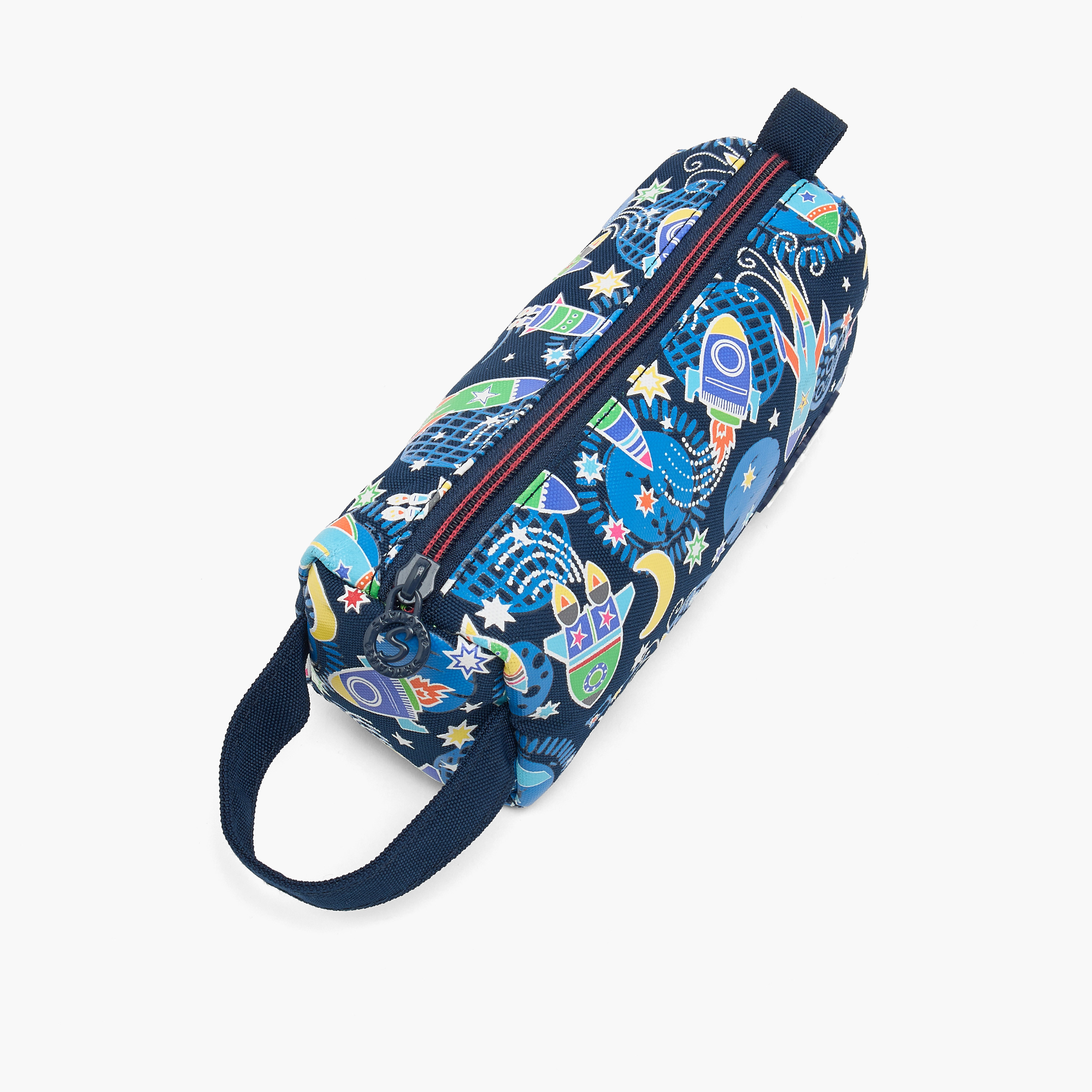 Skylar Space Print Pencil Pouch with Zip Closure-school-stationery-pencilcases-image-2