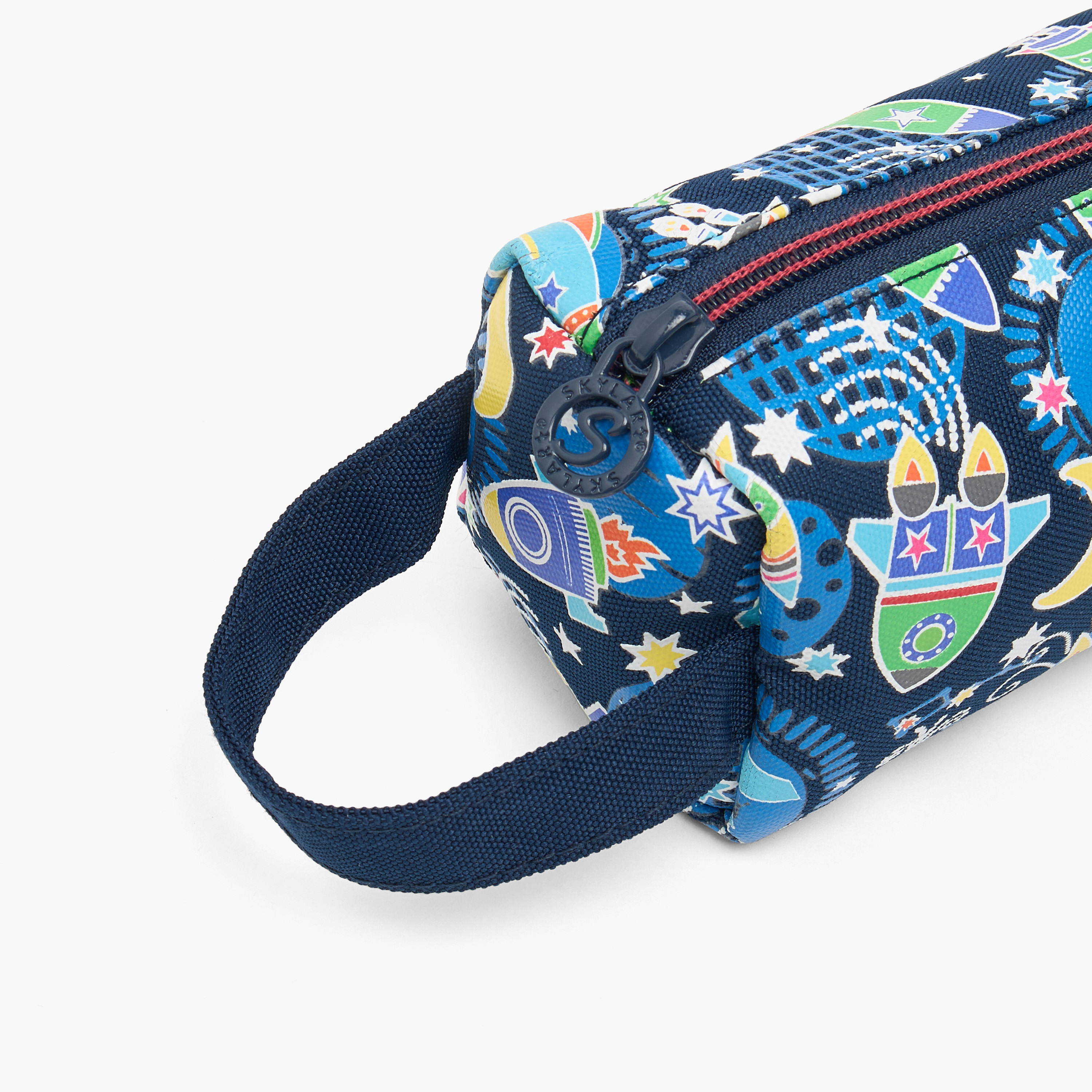 Skylar Space Print Pencil Pouch with Zip Closure-school-stationery-pencilcases-image-6