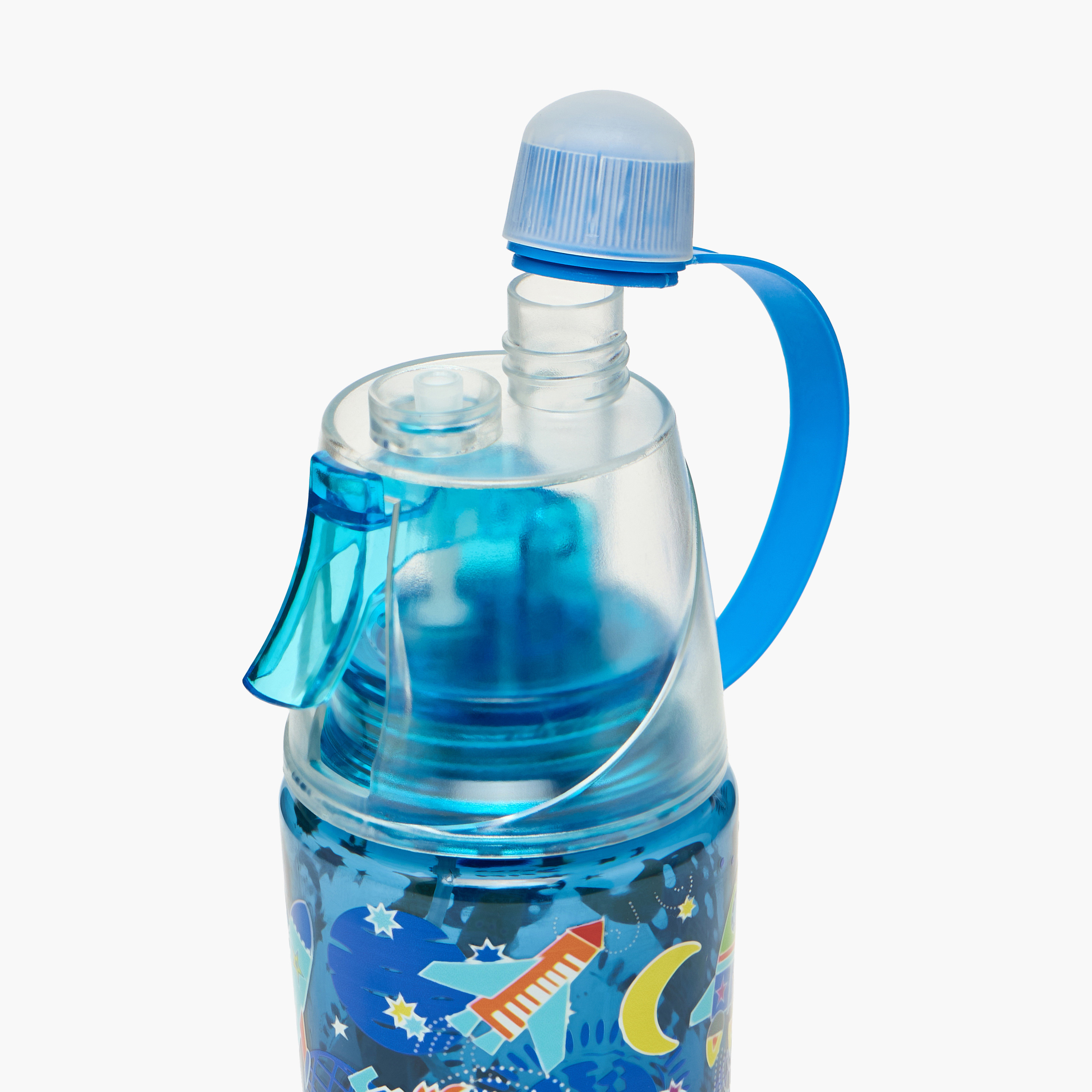 Skylar Space Print Tritan Water Bottle with Spray Feature-school-waterbottles-image-6