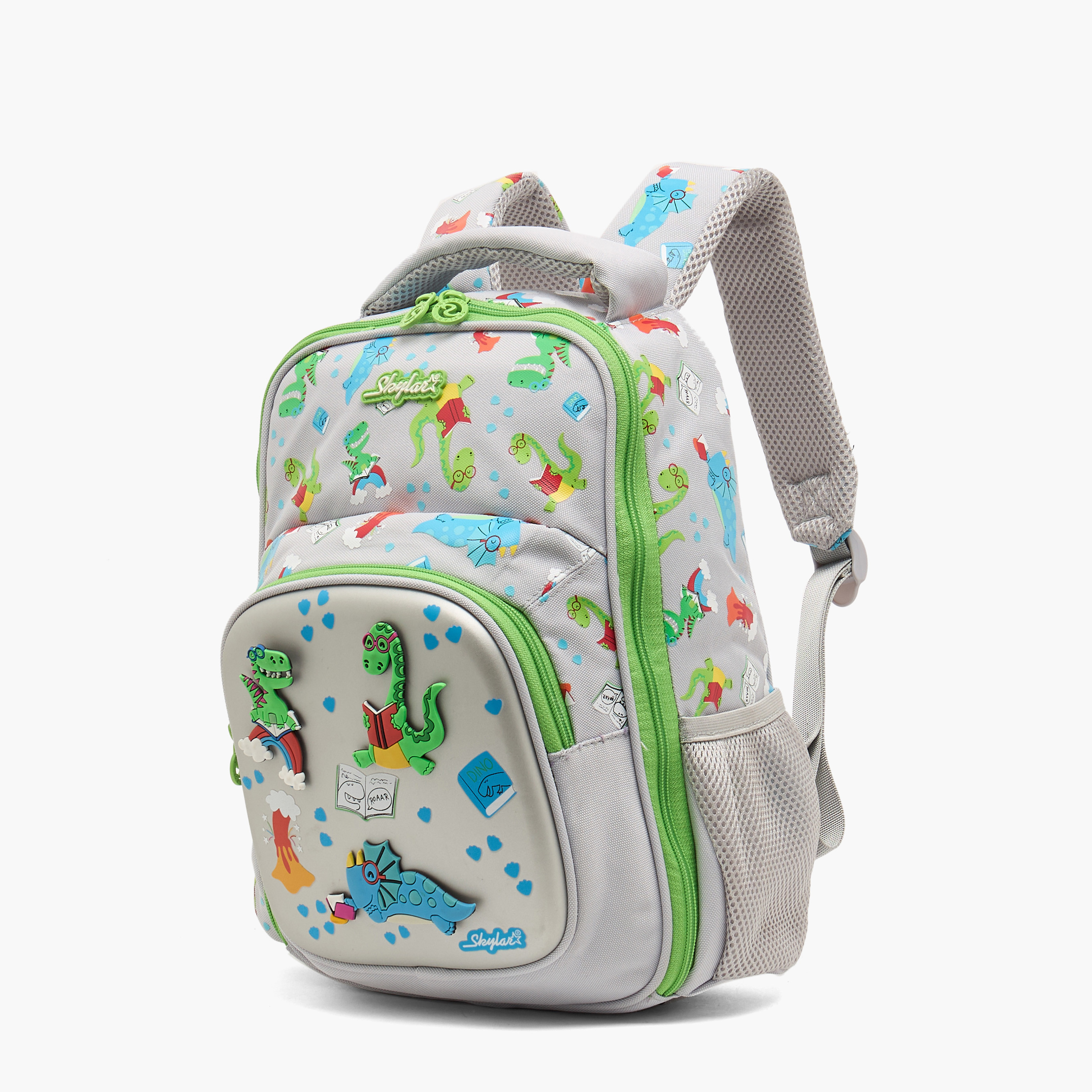 شنطة ظهر بجيب لابتوب وطبعات ديناصور للأولاد بعمر 2-5 سنوات من سكايلار - 14 بوصة-school-bagsandbackpacks-backpacks-image-6