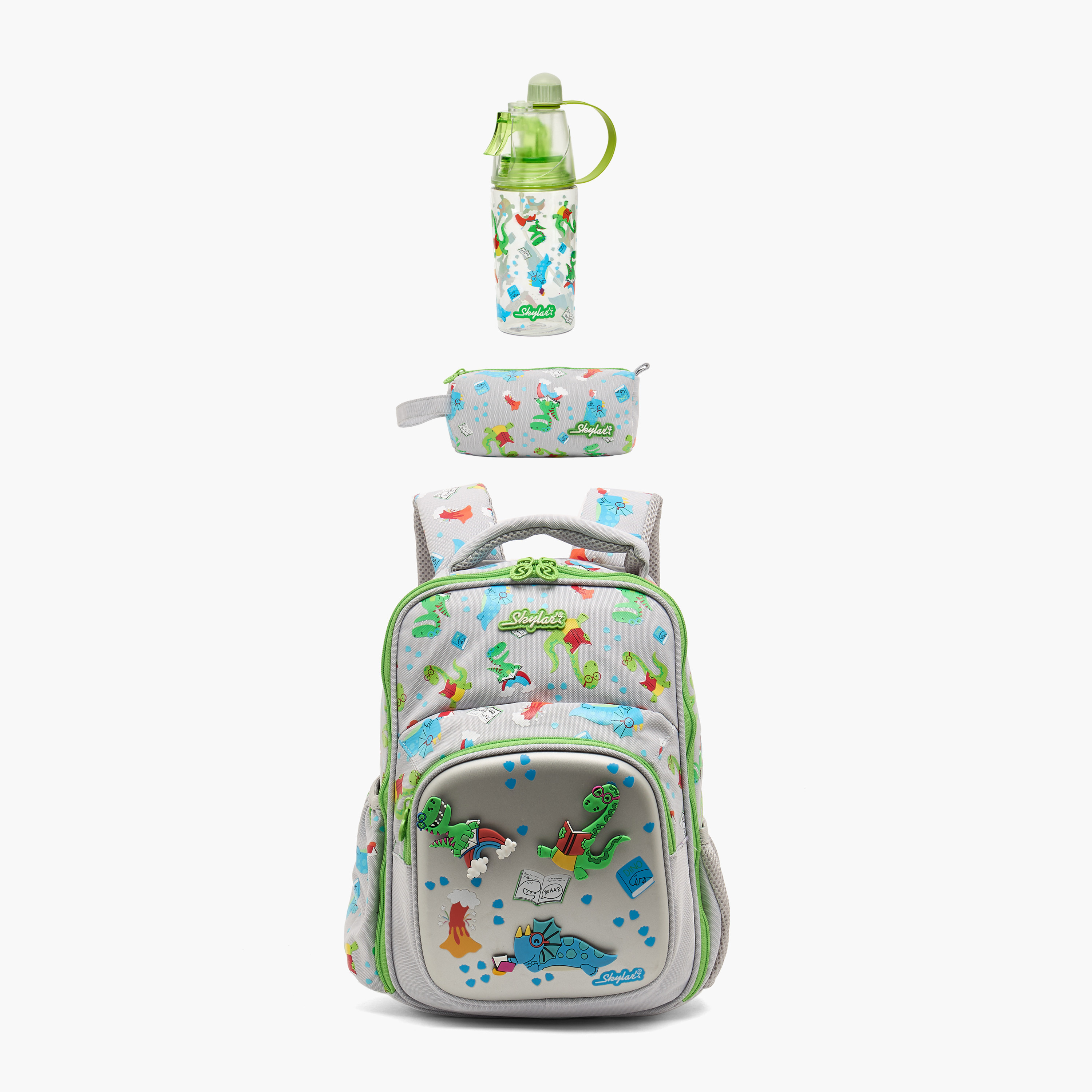 شنطة ظهر بجيب لابتوب وطبعات ديناصور للأولاد بعمر 2-5 سنوات من سكايلار - 14 بوصة-school-bagsandbackpacks-backpacks-image-9