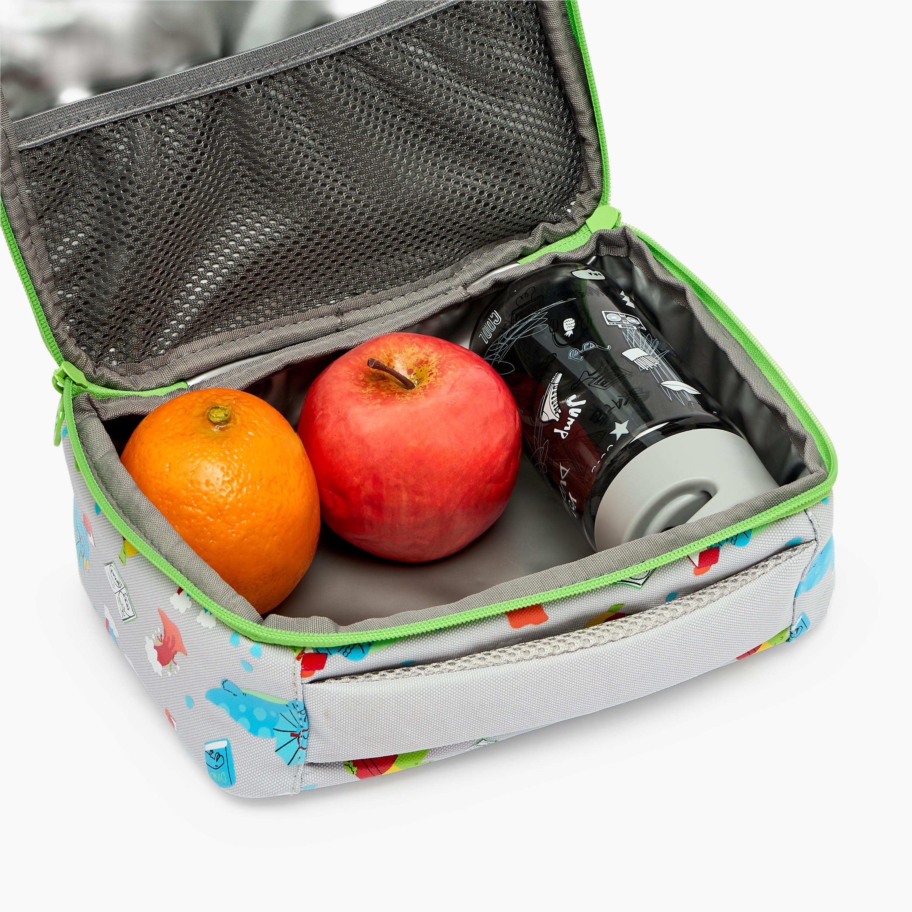 شنطة غداء بزينة ديناصور ومقبض علوي للأولاد 2 - 5 سنوات من سكايلر - 5 لتر-school-lunchessentials-lunchbags-image-4
