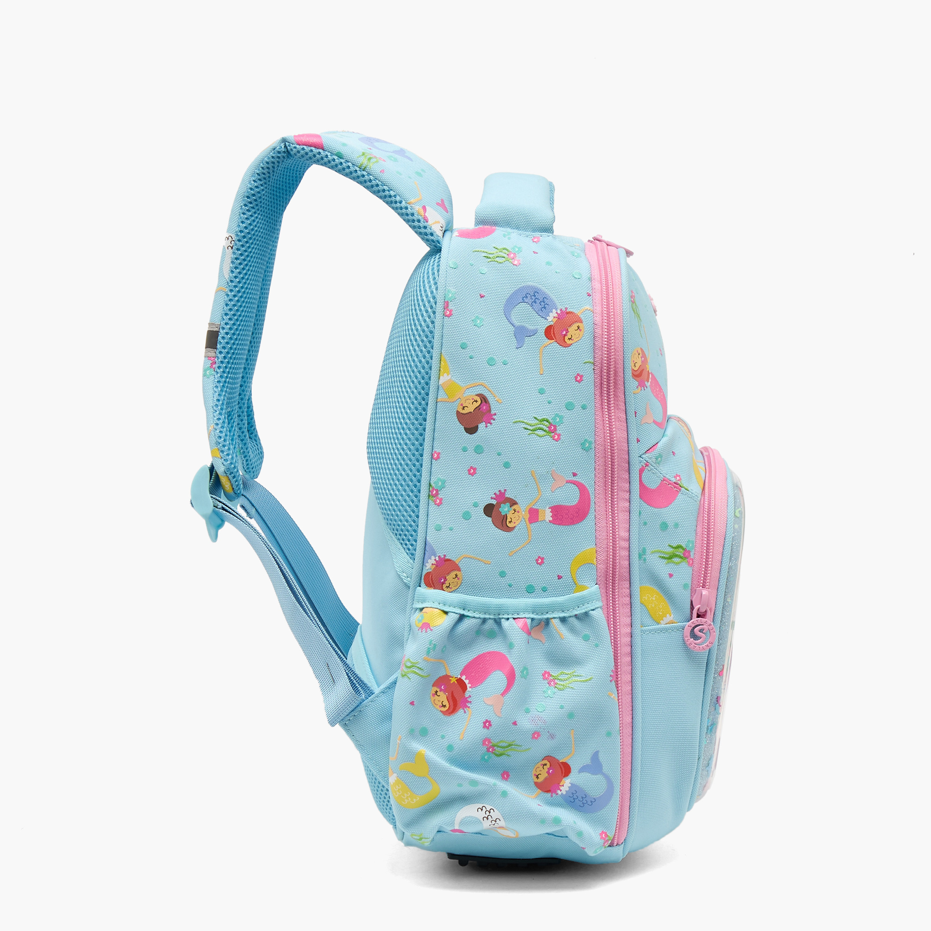 شنطة ظهر بطبعة حورية البحر للبنات من 2 إلى 5 سنوات بحجيرة للابتوب - 14 بوصة من سكاي لار-school-bagsandbackpacks-backpacks-image-7