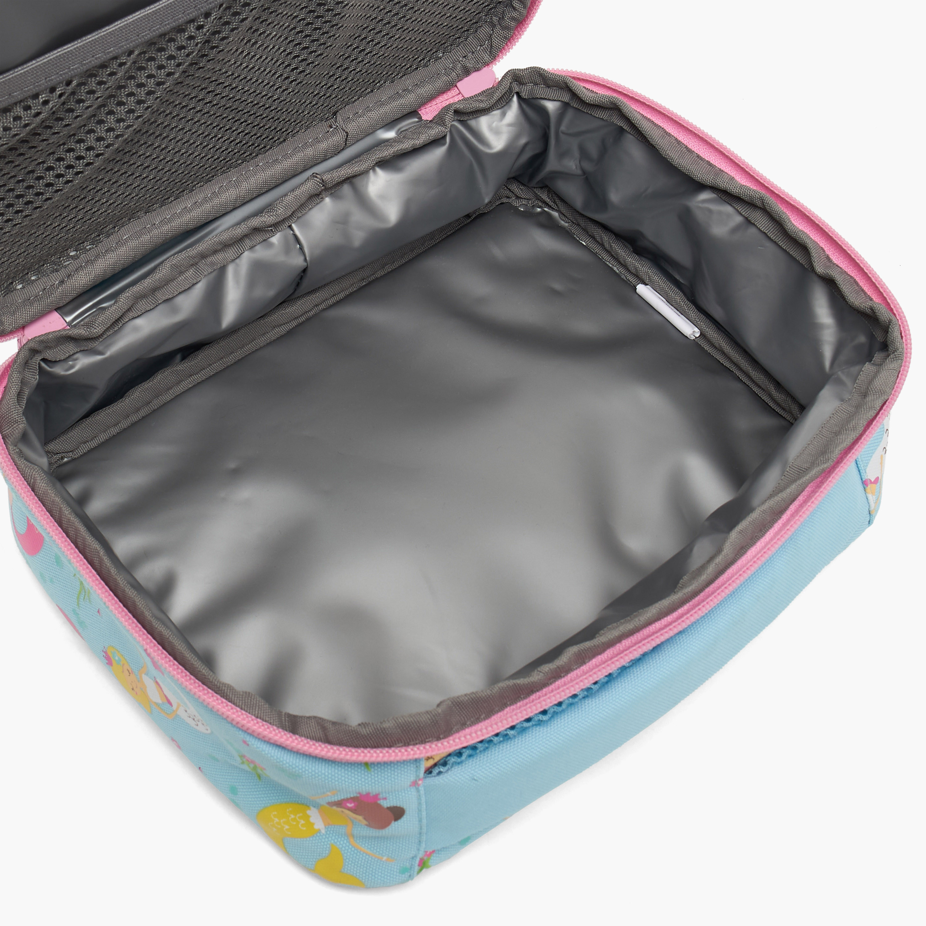 شنطة غداء بطبعات حورية البحر للبنات من 2 إلى 5 سنوات بتصميم معزول من سكايلار-school-lunchessentials-lunchbags-image-5