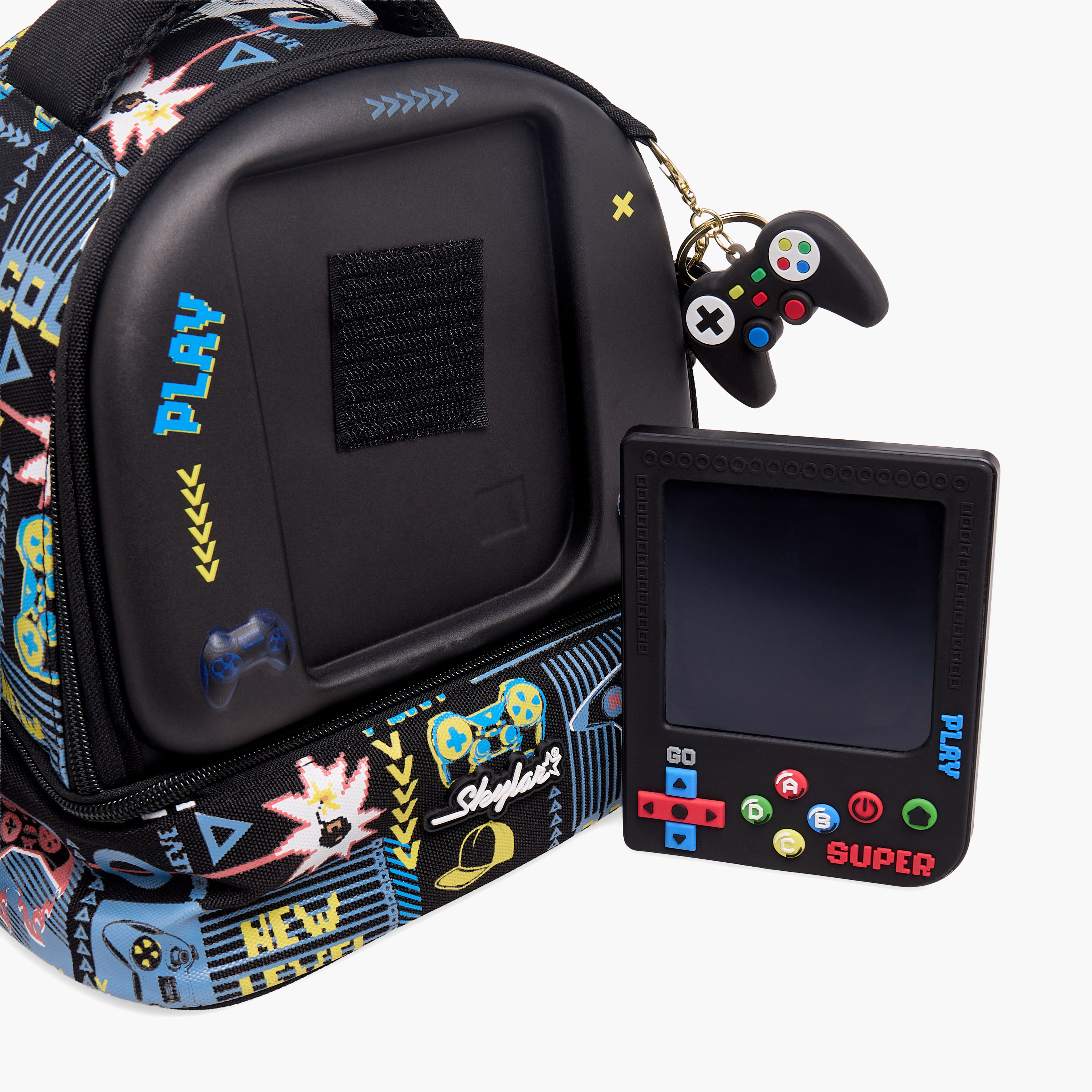 Skylar Gaming Print Lunch Bag for Boys 5-8 Years with Insulation Design-school-lunchessentials-lunchbags-image-12