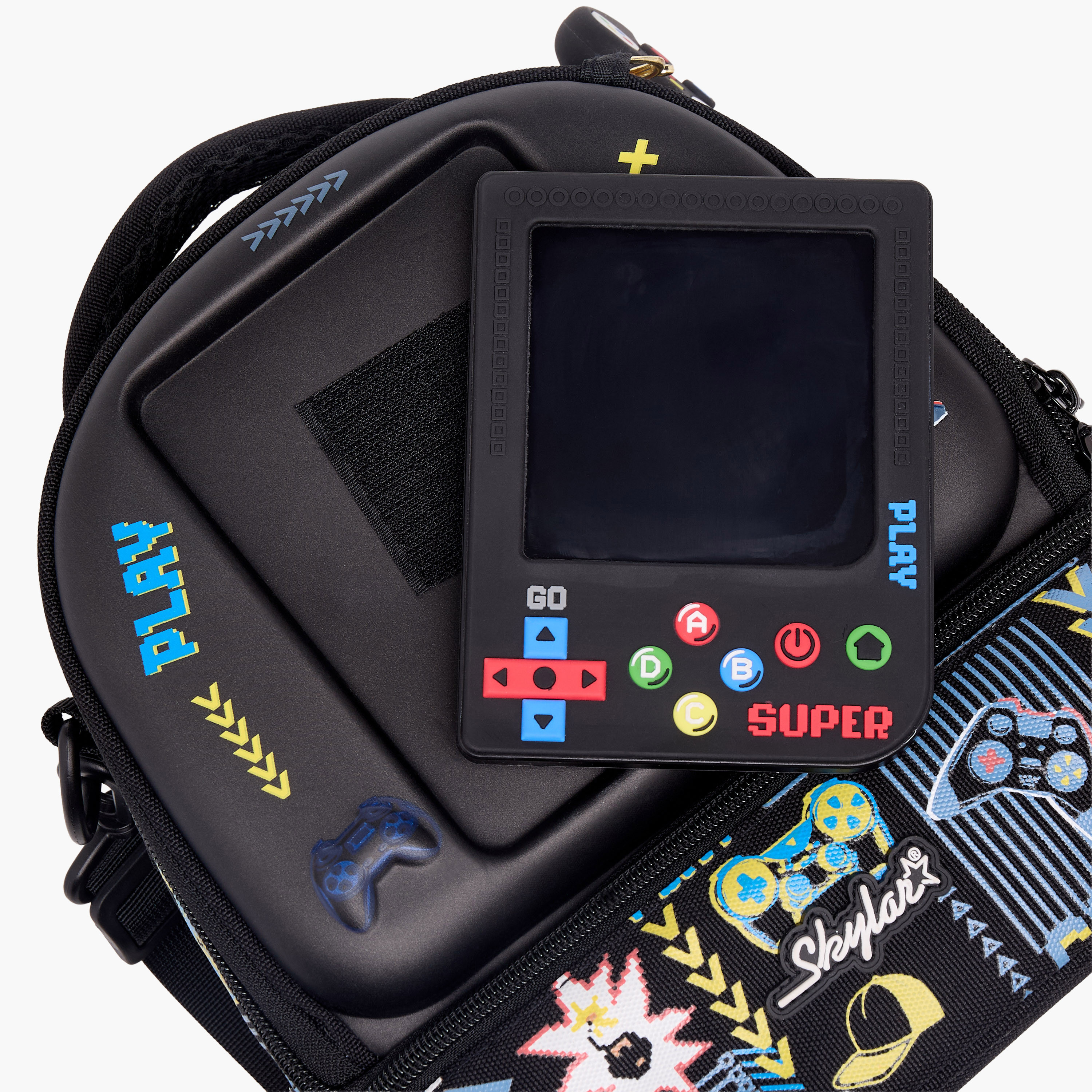 Skylar Gaming Print Lunch Bag for Boys 5-8 Years with Insulation Design-school-lunchessentials-lunchbags-image-13