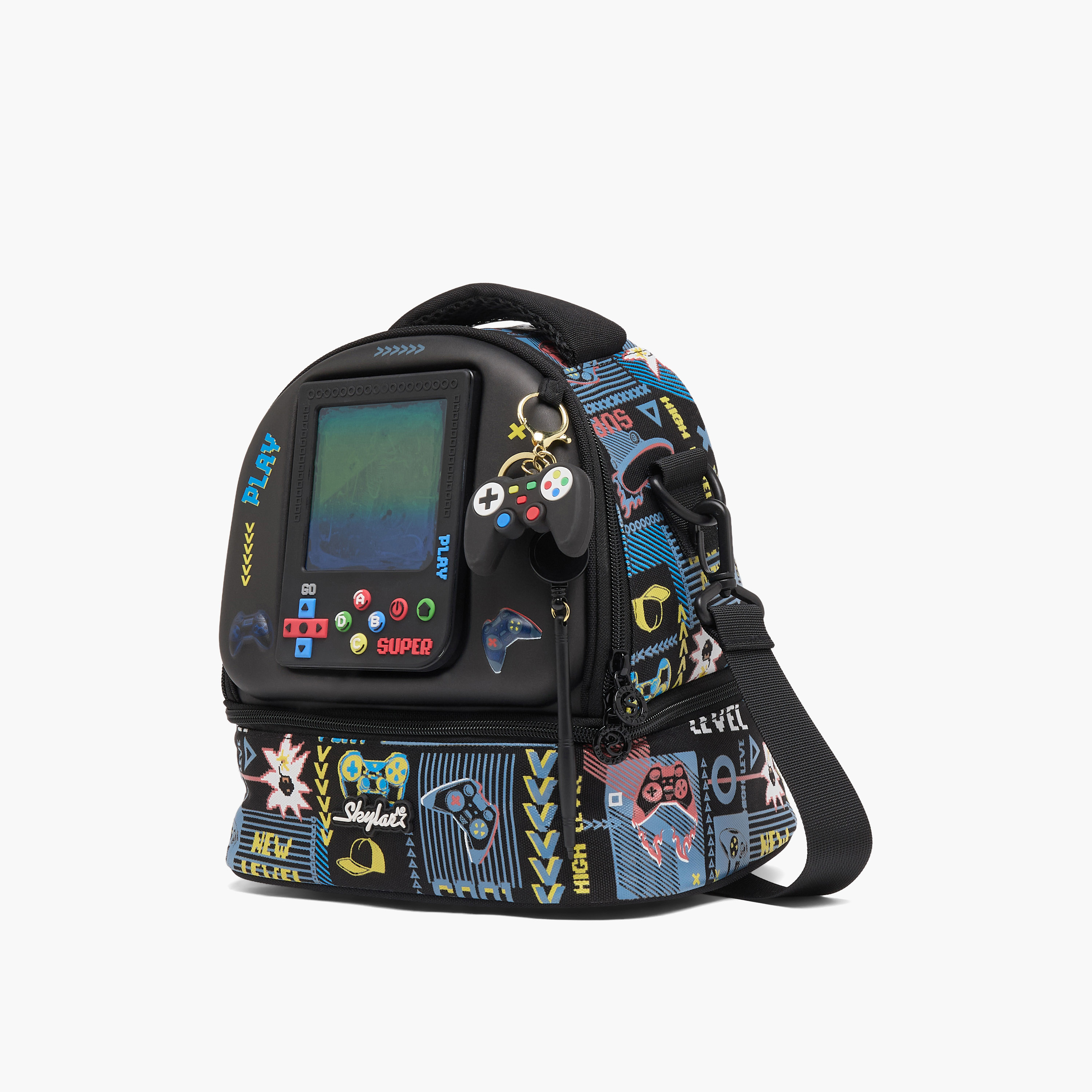Skylar Gaming Print Lunch Bag for Boys 5-8 Years with Insulation Design-school-lunchessentials-lunchbags-image-14