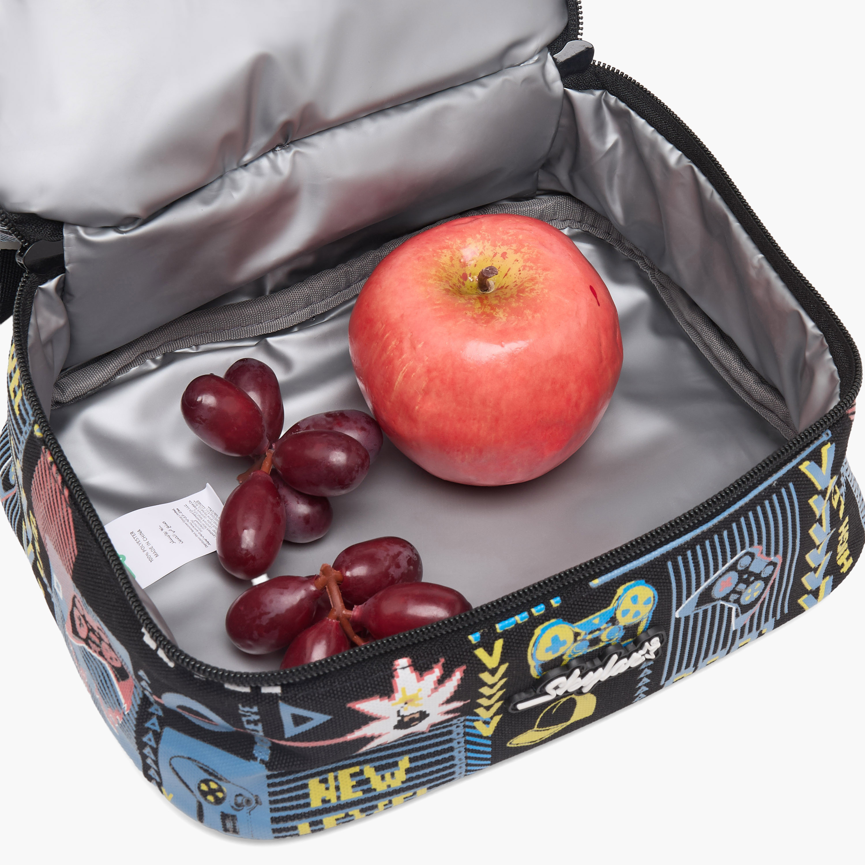 Skylar Gaming Print Lunch Bag for Boys 5-8 Years with Insulation Design-school-lunchessentials-lunchbags-image-6