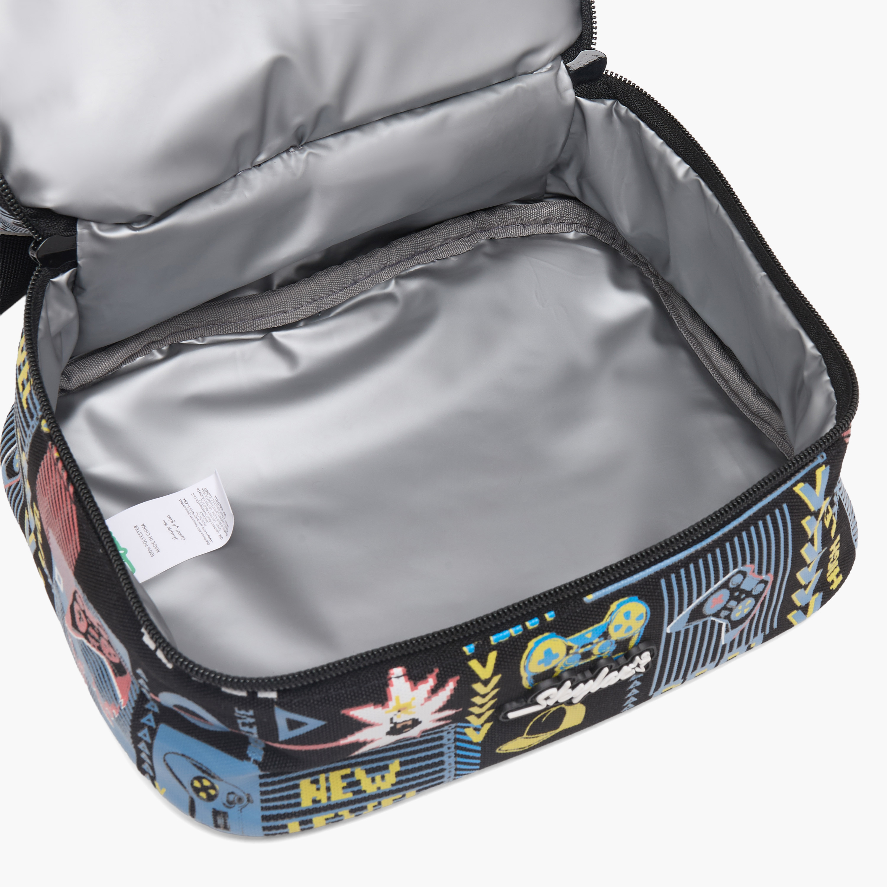 Skylar Gaming Print Lunch Bag for Boys 5-8 Years with Insulation Design-school-lunchessentials-lunchbags-image-9