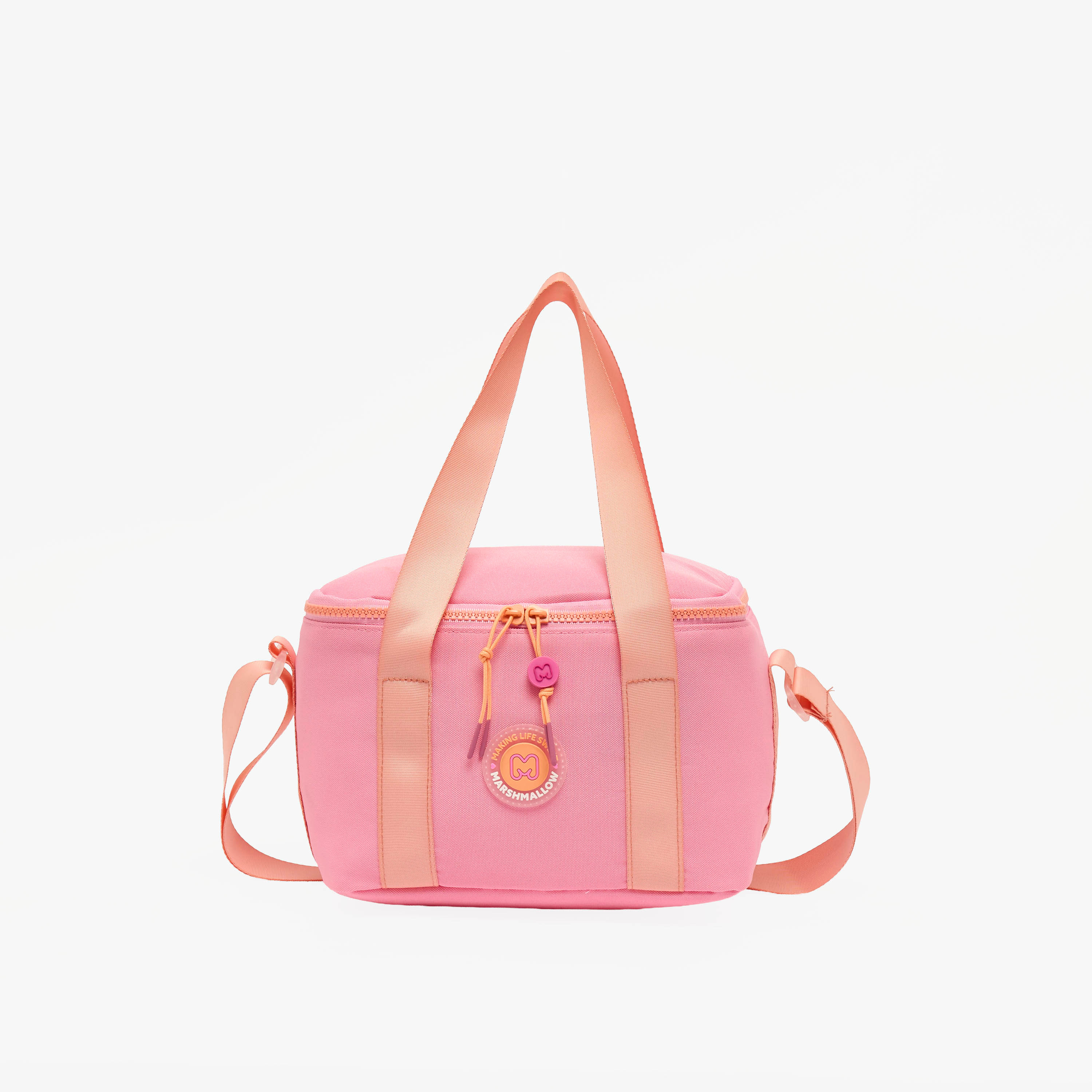 MARSHMALLOW Solid Lunch Bag for Girls 8-13 Years with Adjustable Strap-school-lunchessentials-lunchbags-image-1
