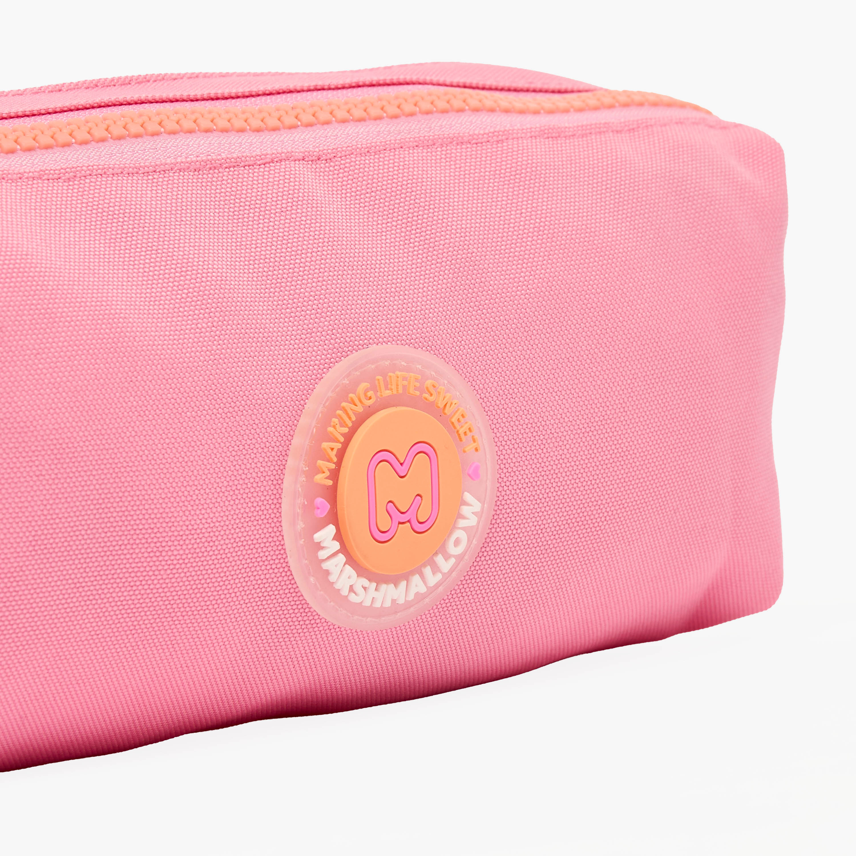 MARSHMALLOW Solid Pencil Pouch with 2 Compartments-school-stationery-pencilcases-image-7