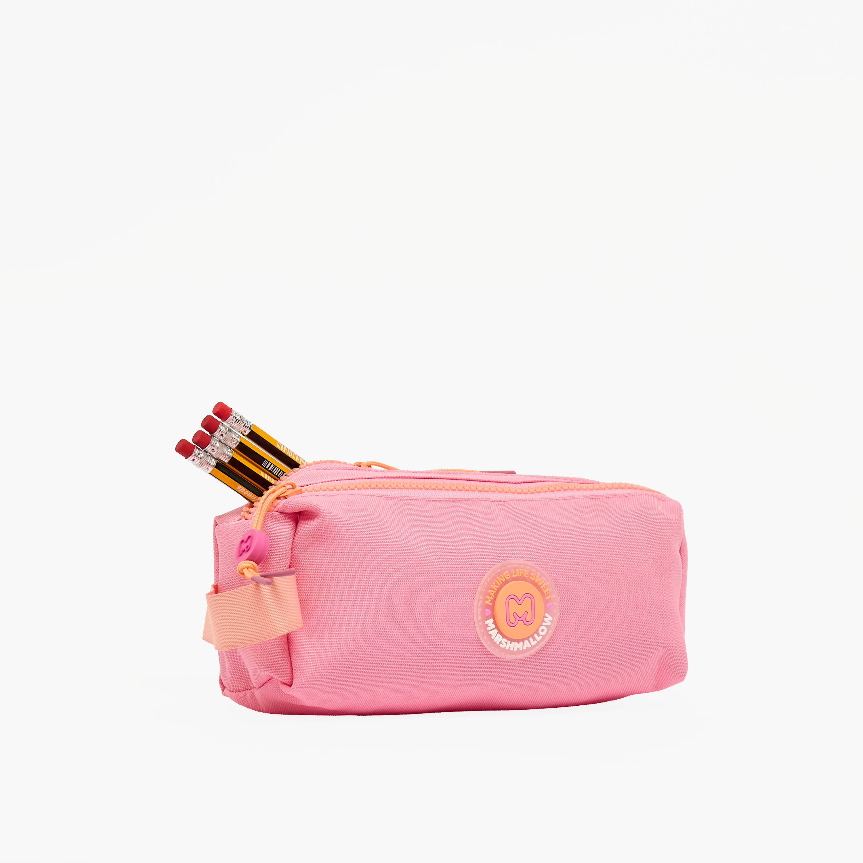 MARSHMALLOW Solid Pencil Pouch with 2 Compartments-school-stationery-pencilcases-image-8