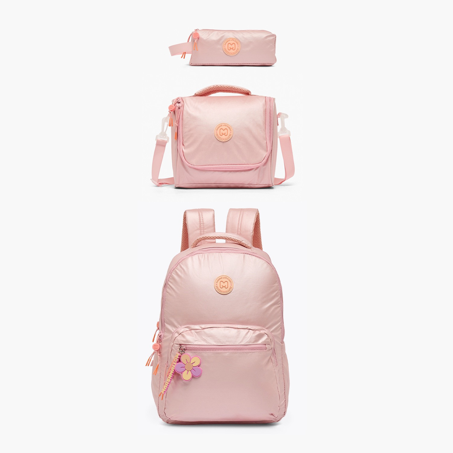 MARSHMALLOW Solid Backpack for Girls 8-13 Years with Padded Shoulder Straps - 17 inches-school-bagsandbackpacks-backpacks-image-10