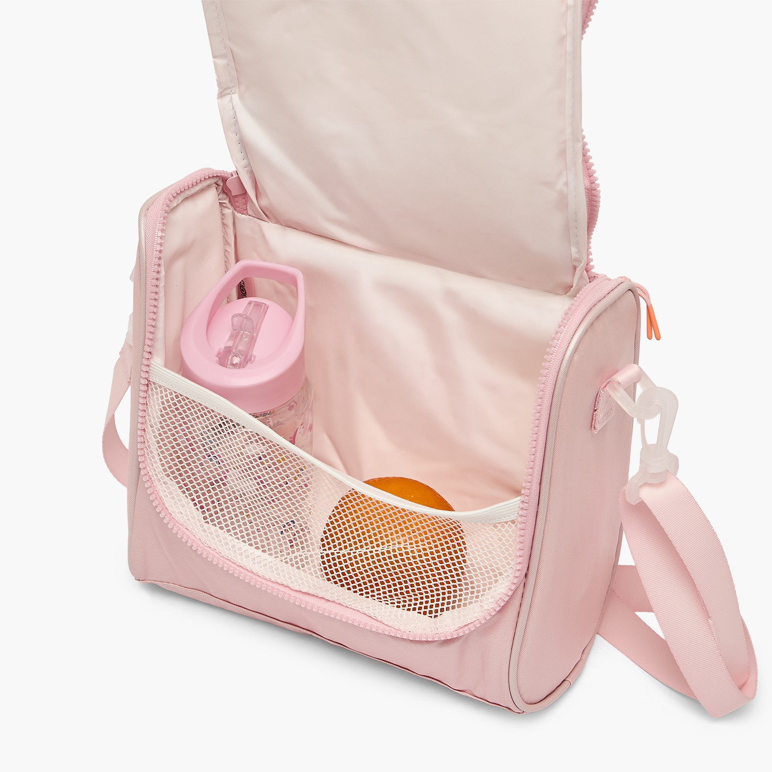 MARSHMALLOW Solid Lunch Bag for Girls 8-13 Years with Detachable Strap-school-lunchessentials-lunchbags-image-4