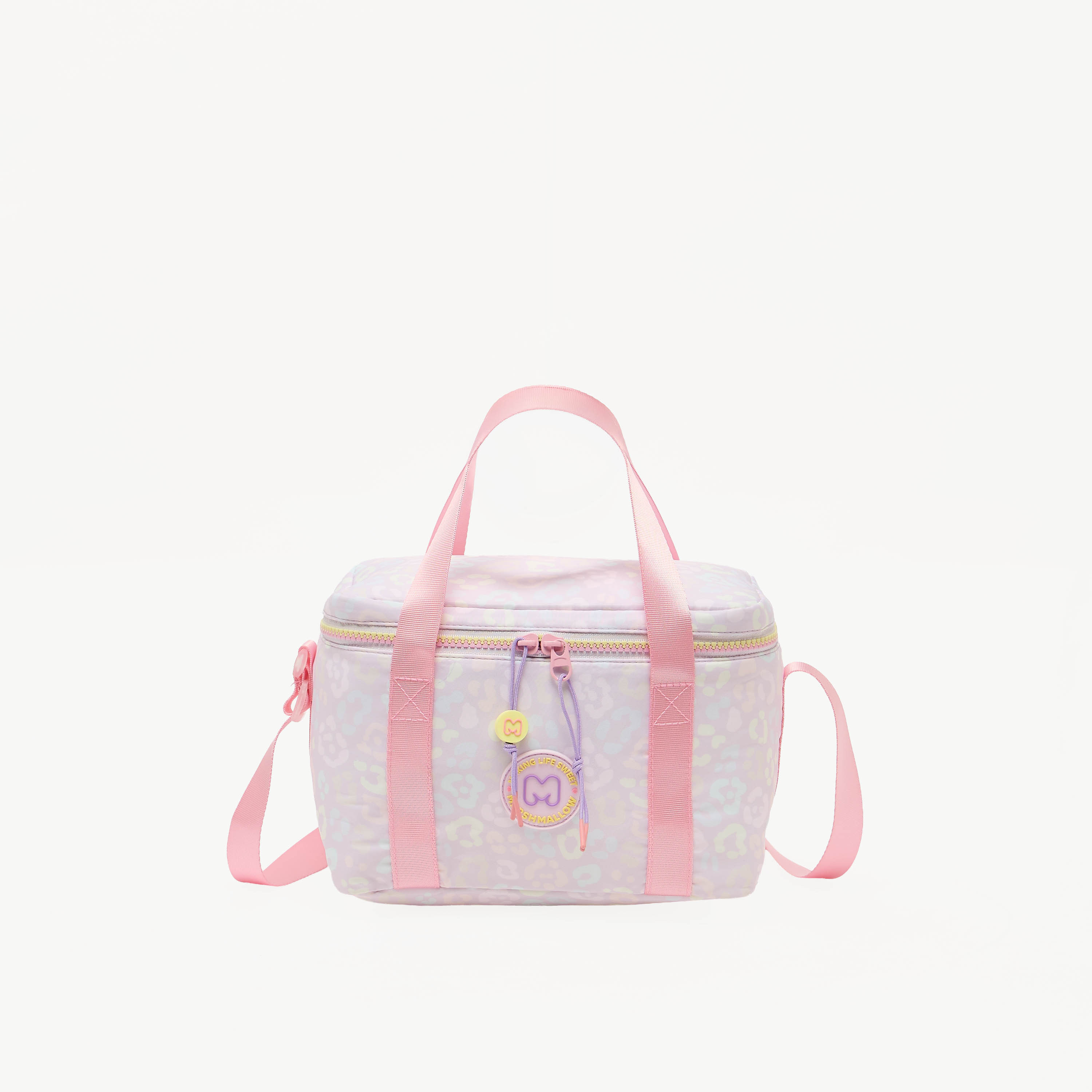 MARSHMALLOW Printed Lunch Bag for Girls 8-13 Years with Adjustable Strap-school-lunchessentials-lunchbags-image-1