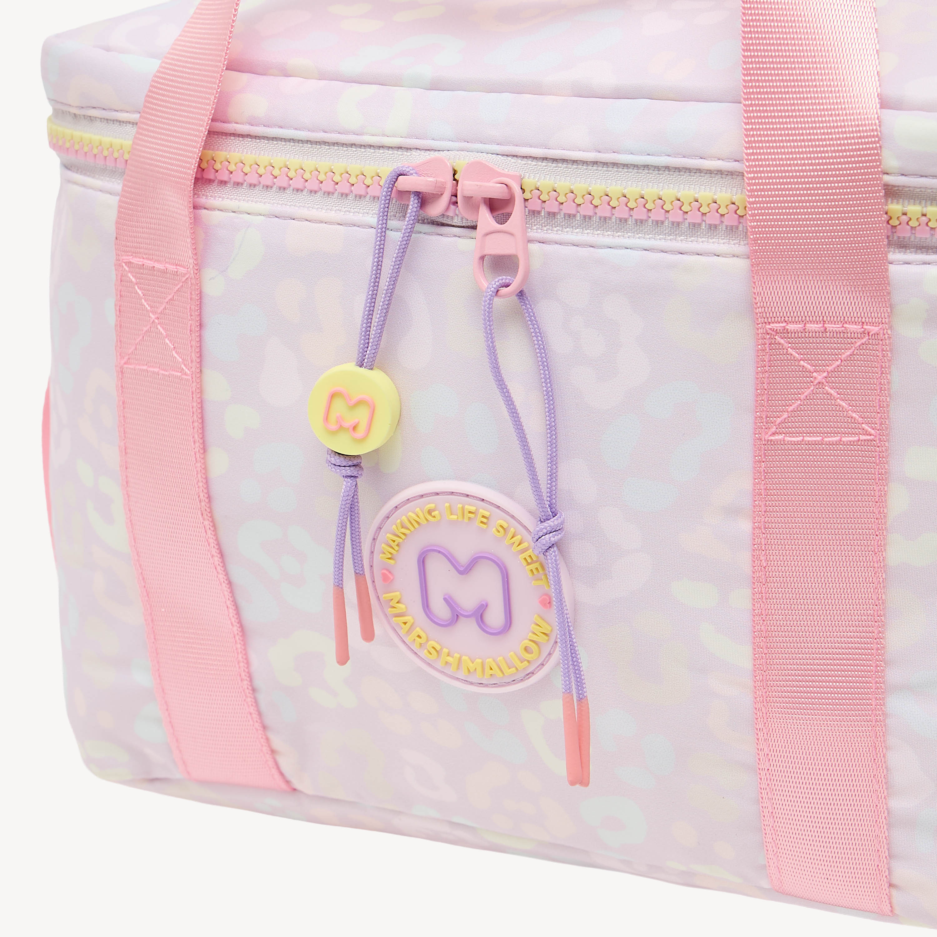MARSHMALLOW Printed Lunch Bag for Girls 8-13 Years with Adjustable Strap-school-lunchessentials-lunchbags-image-3