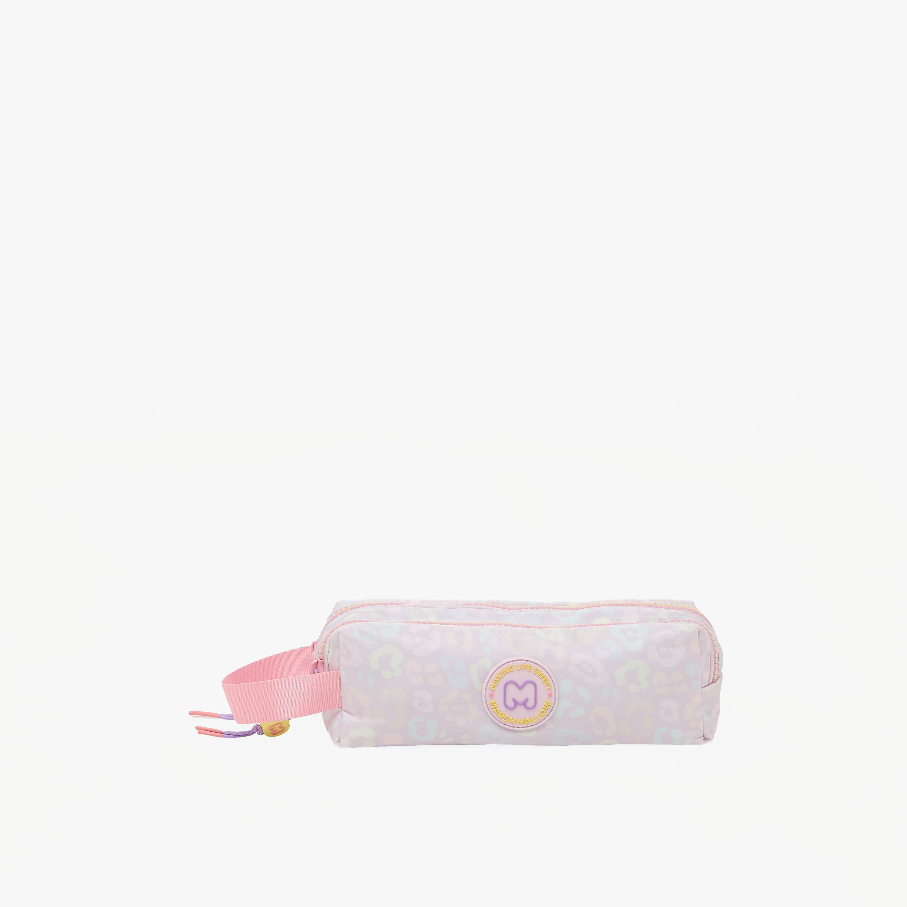MARSHMALLOW Printed Pencil Pouch with 2 Compartments-school-stationery-pencilcases-image-1