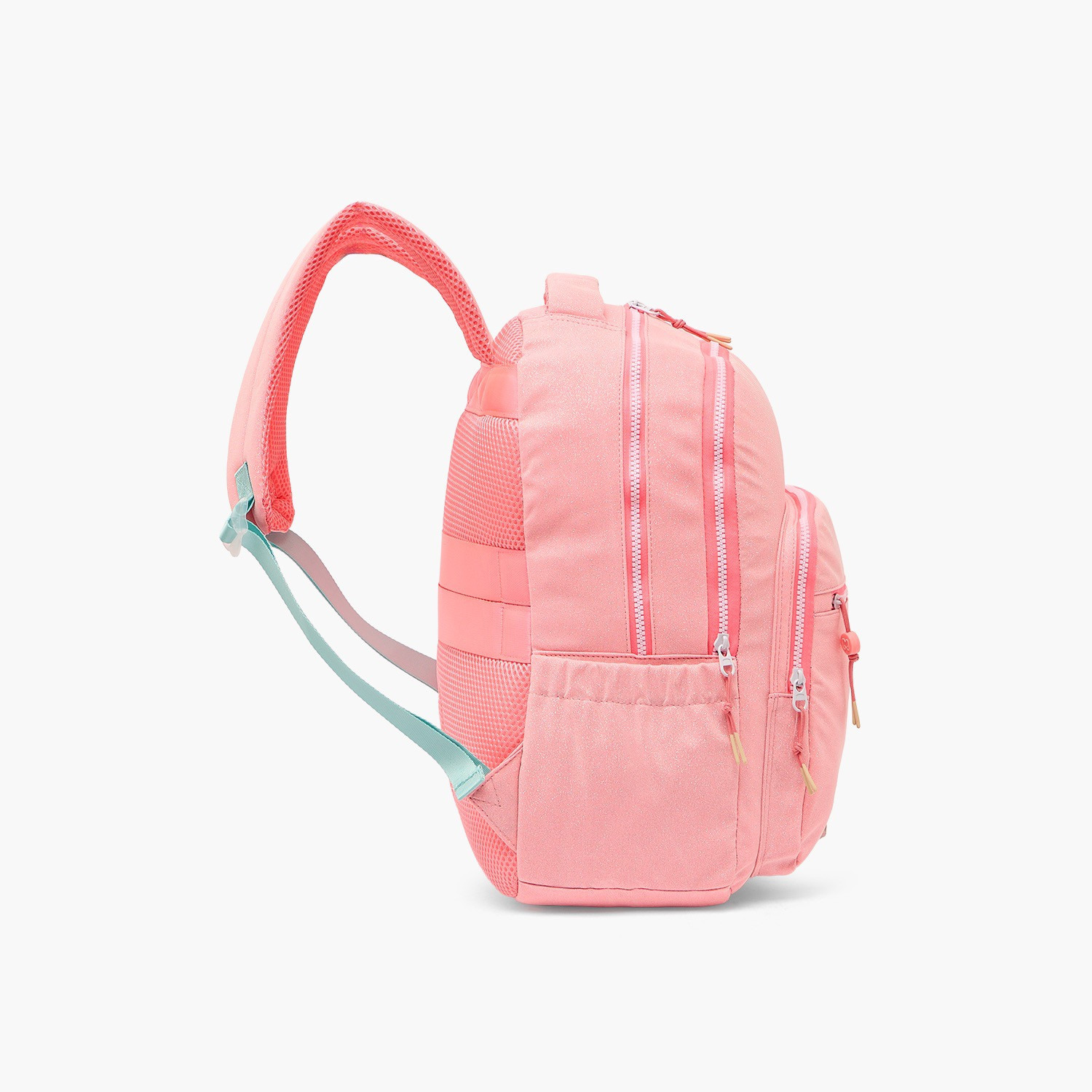 MARSHMALLOW Glittery Backpack for Girls 8-13 Years with Padded Shoulder Straps - 17 inches-school-bagsandbackpacks-backpacks-image-9