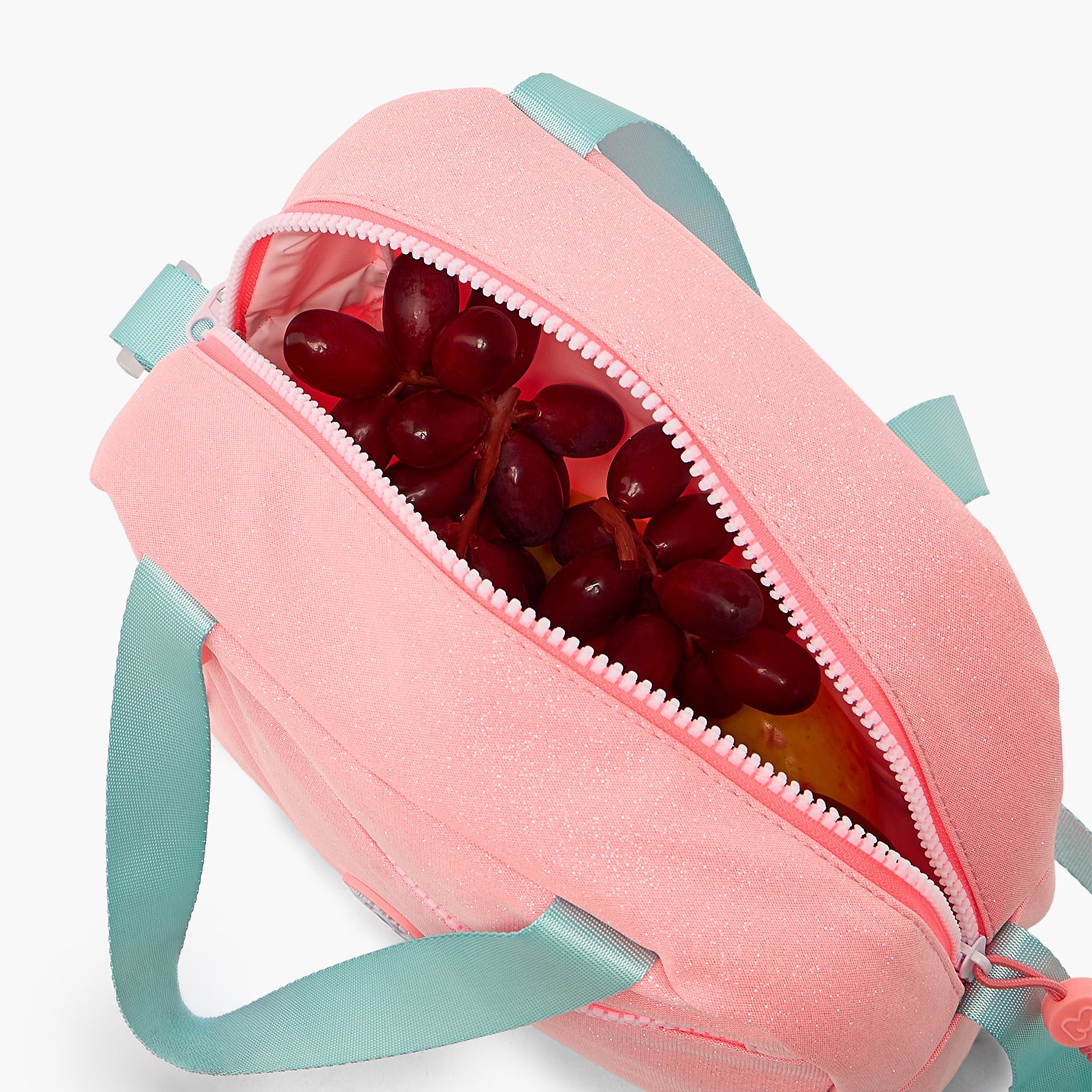 MARSHMALLOW Solid Lunch Bag for Girls 8-13 Years with Adjustable Strap-school-lunchessentials-lunchbags-image-4