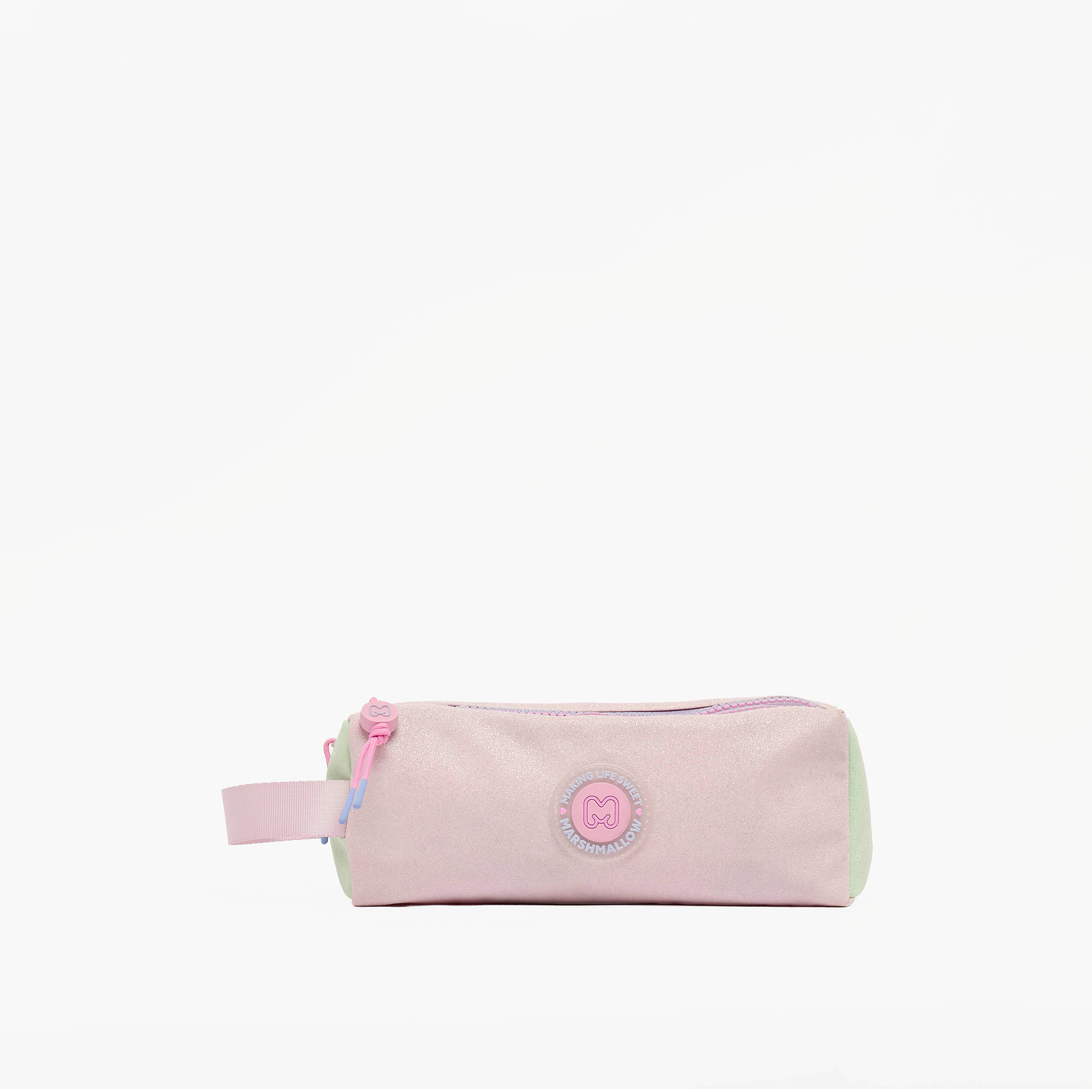 MARSHMALLOW Colourblock Pencil Pouch with 2 Compartments-school-stationery-pencilcases-image-1