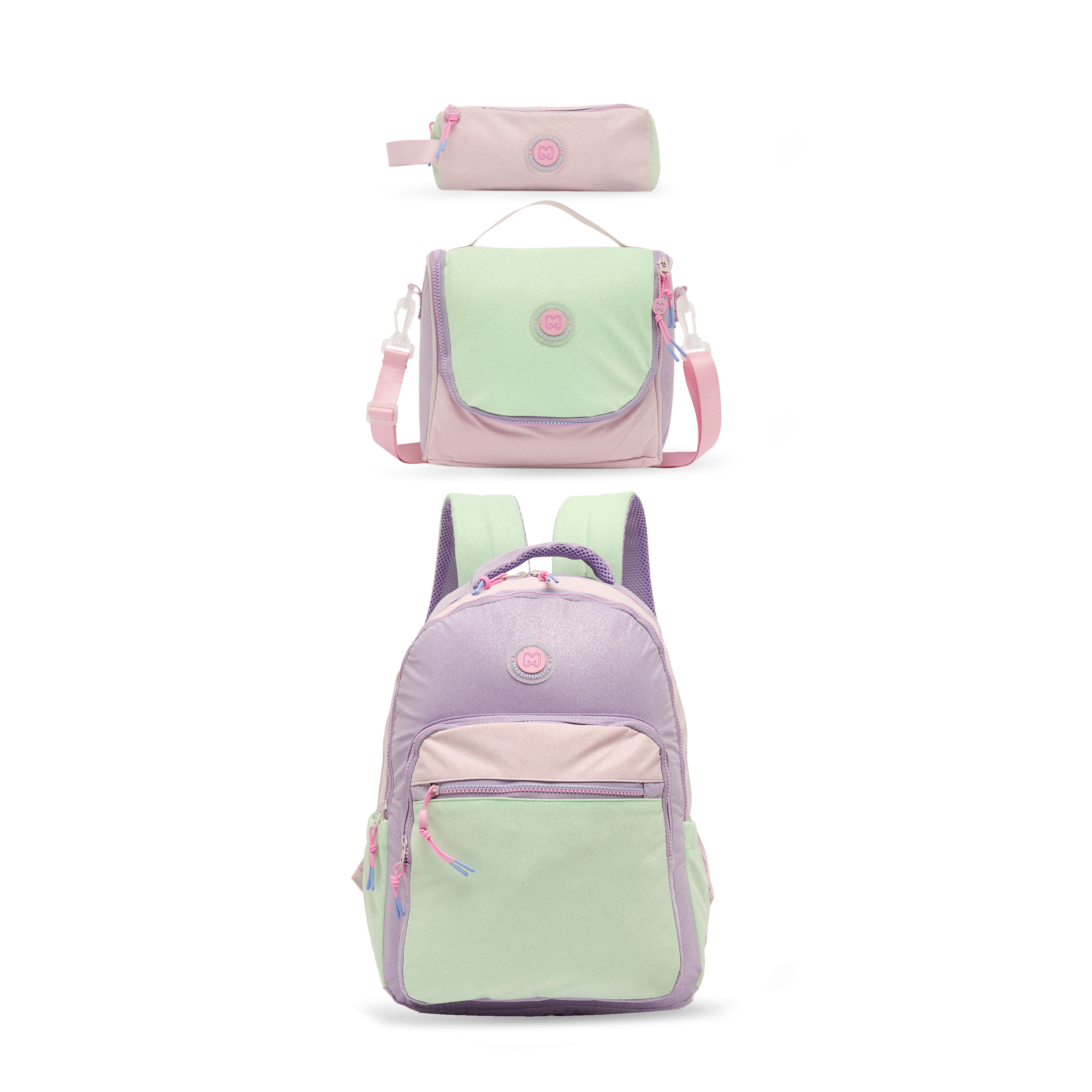 MARSHMALLOW Colourblock Pencil Pouch with 2 Compartments-school-stationery-pencilcases-image-8