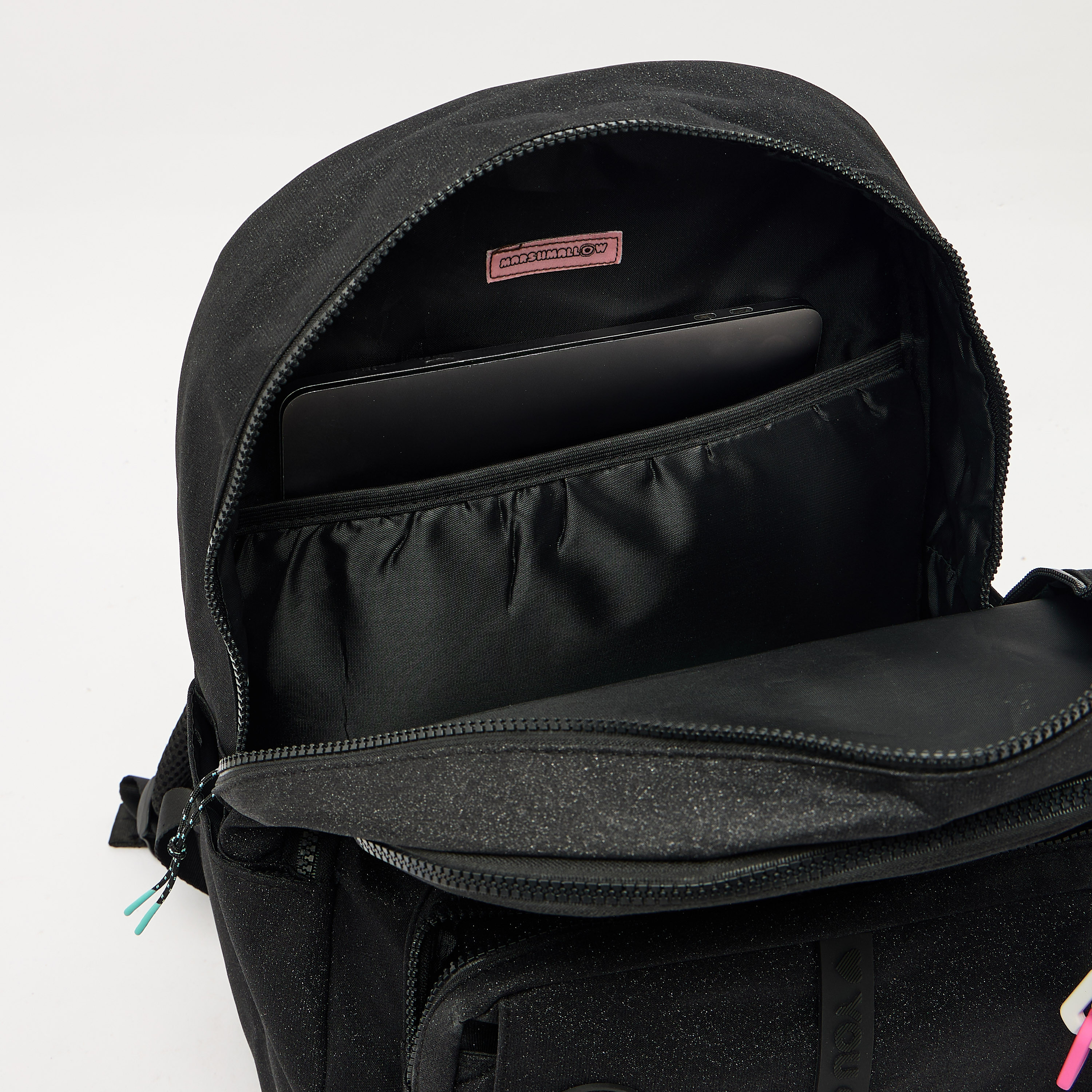 MARSHMALLOW Solid Backpack for Girls 8-13 Years with Padded Shoulder Straps - 16 inches-school-bagsandbackpacks-backpacks-image-6