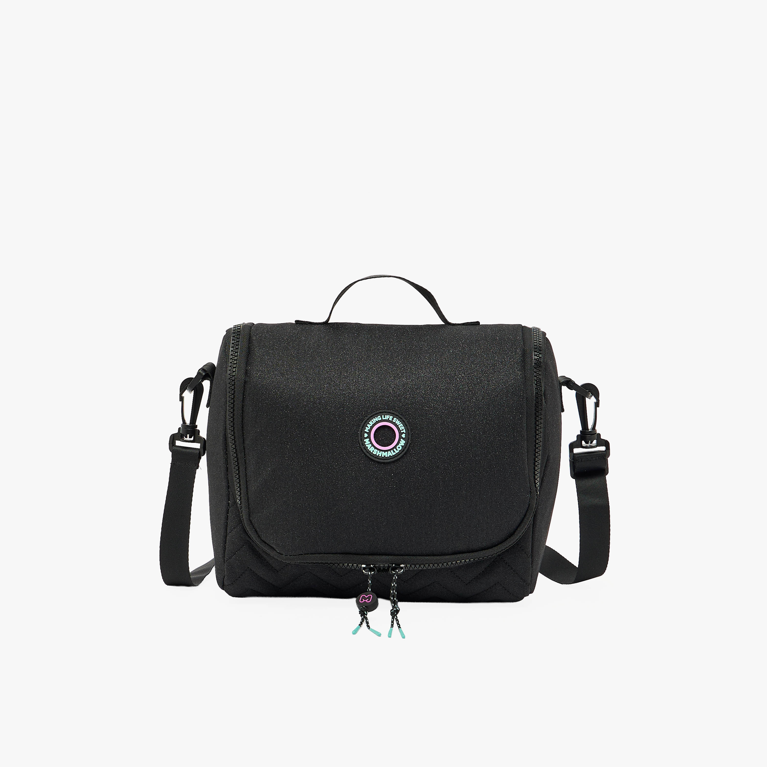 MARSHMALLOW Solid Lunch Bag for Girls 8-13 Years with Detachable Strap-school-lunchessentials-lunchbags-image-1