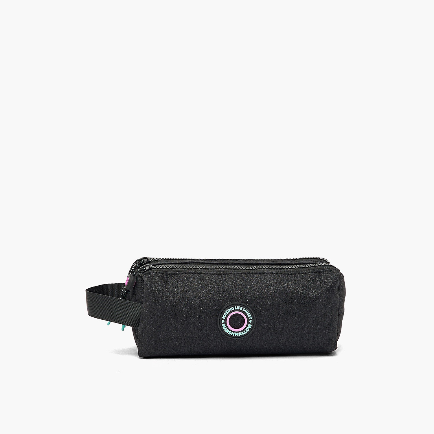 مقلمة أقلام سادة بقسمين من مارشميلو-school-stationery-pencilcases-image-1
