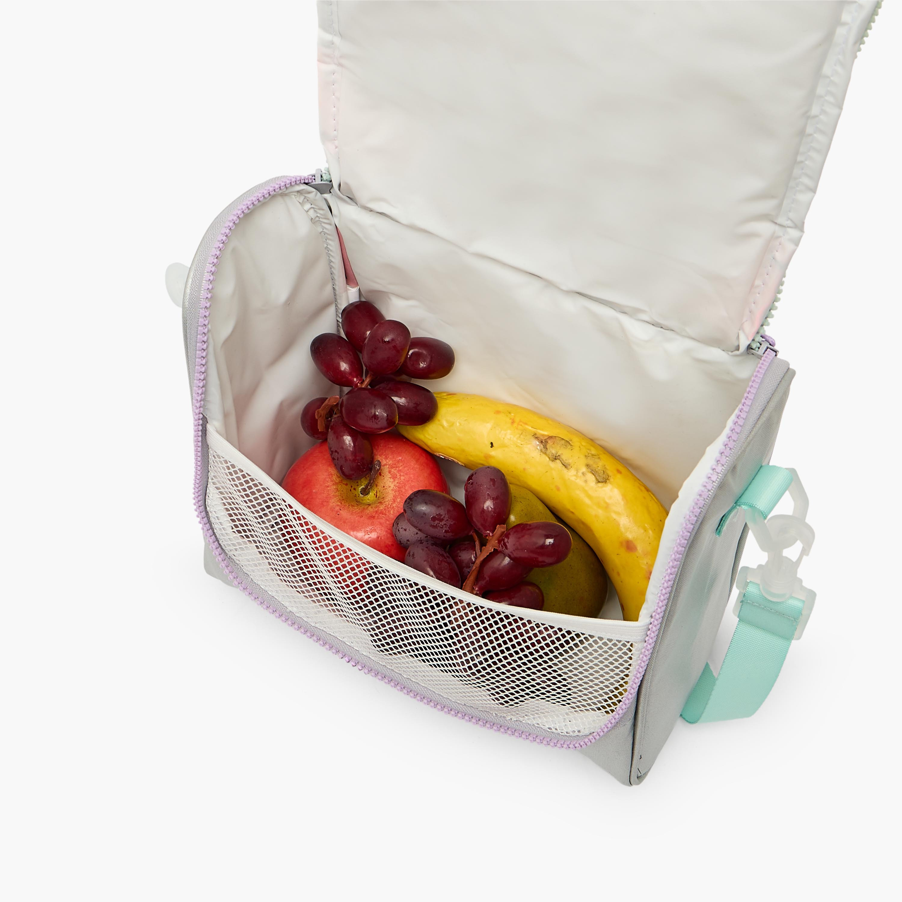 MARSHMALLOW Solid Lunch Bag for Girls 8-13 Years with Detachable Strap-school-lunchessentials-lunchbags-image-3