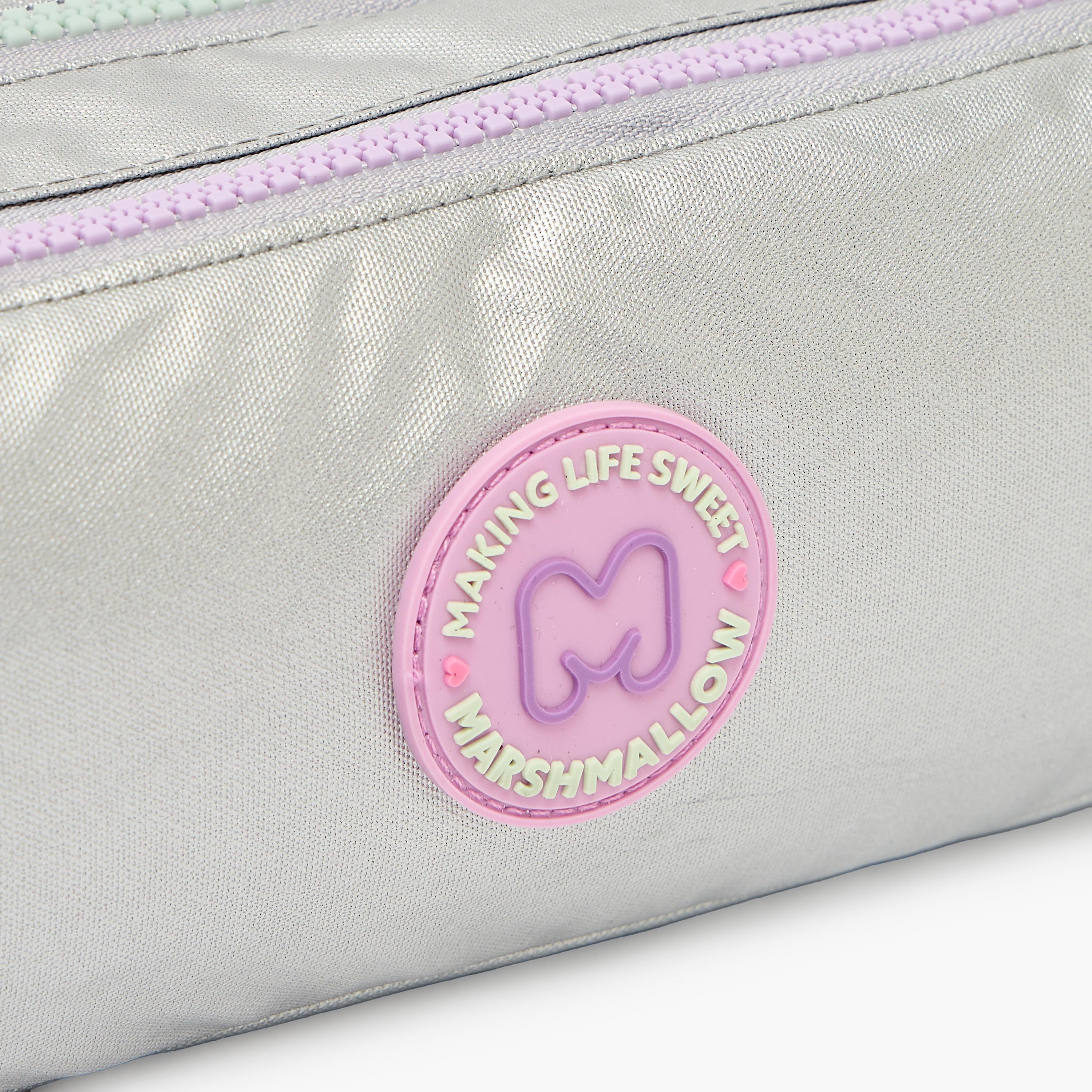 MARSHMALLOW Solid Pencil Pouch with 2 Compartments-school-stationery-pencilcases-image-6